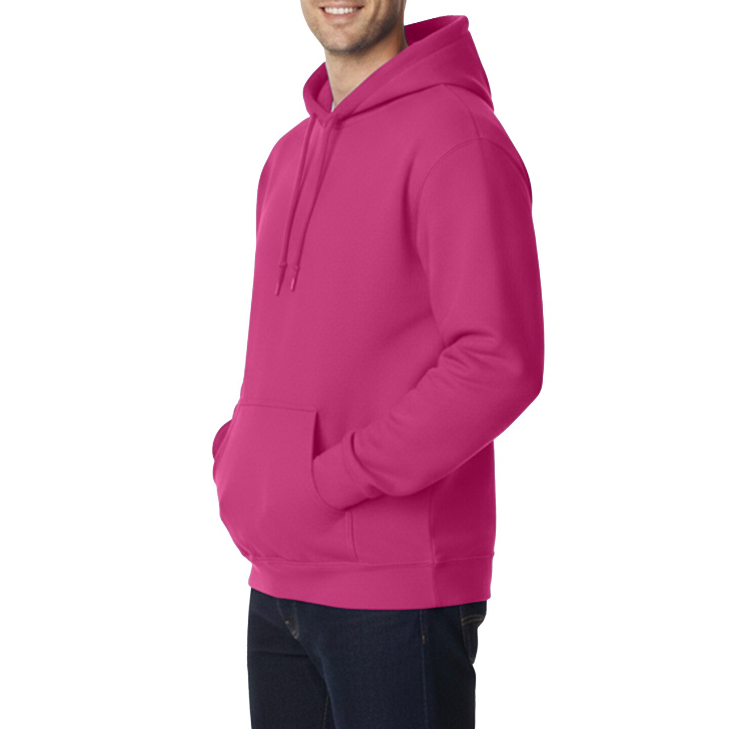 Gildan Unisex Fleece Hooded Sweatshirt 18500, Pullover Hoodie for Arts & Craft
