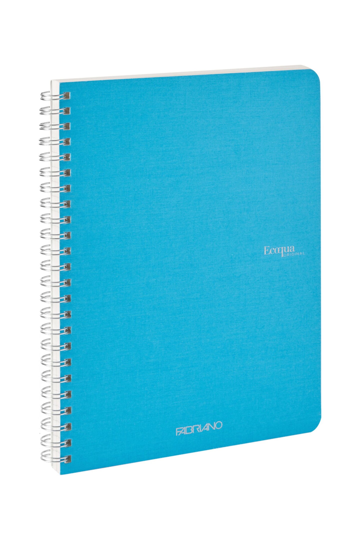 Fabriano Ecoqua Original Spiral-Bound Notebook, A5, 70 Sheets