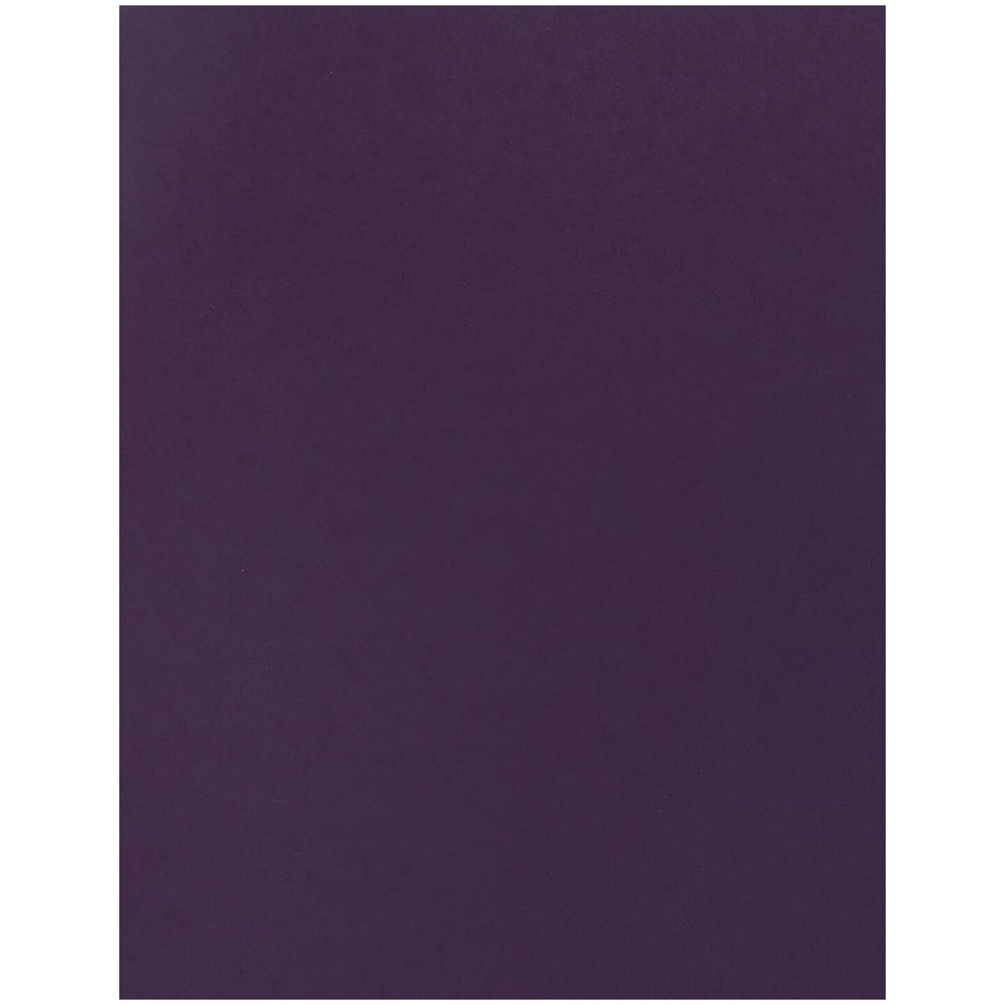 PA Paper Accents Heavyweight Smooth Cardstock 8.5" x 11" Prune, 111lb colored cardstock paper for card making, scrapbooking, printing, quilling and crafts, 25 piece pack
