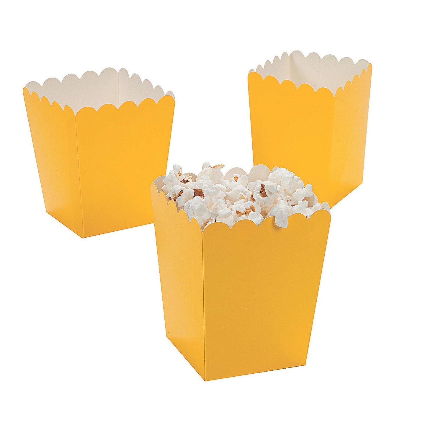 4th of July Red Mini Cardstock Popcorn Boxes 24 Count