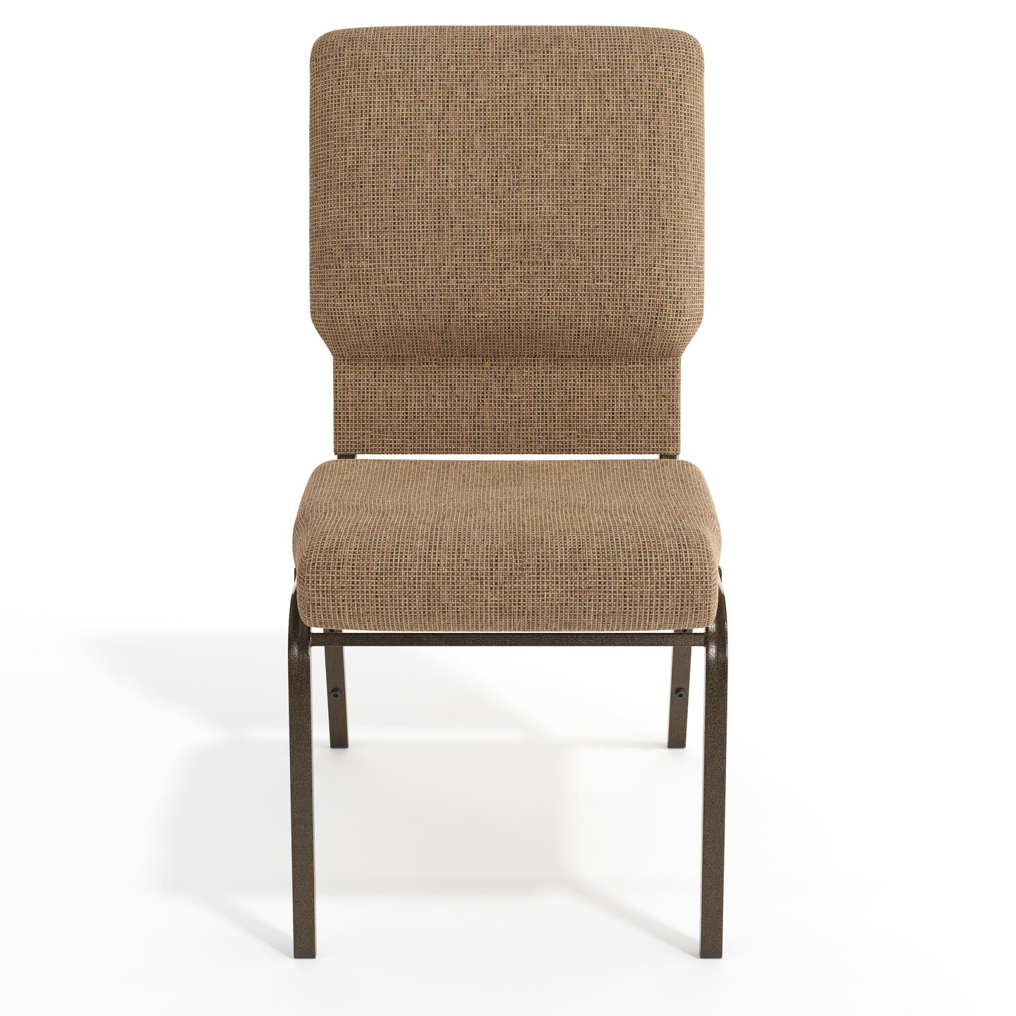 Emma and Oliver Church Chairs 18.5 in. Wide, Color: FossilFabric
