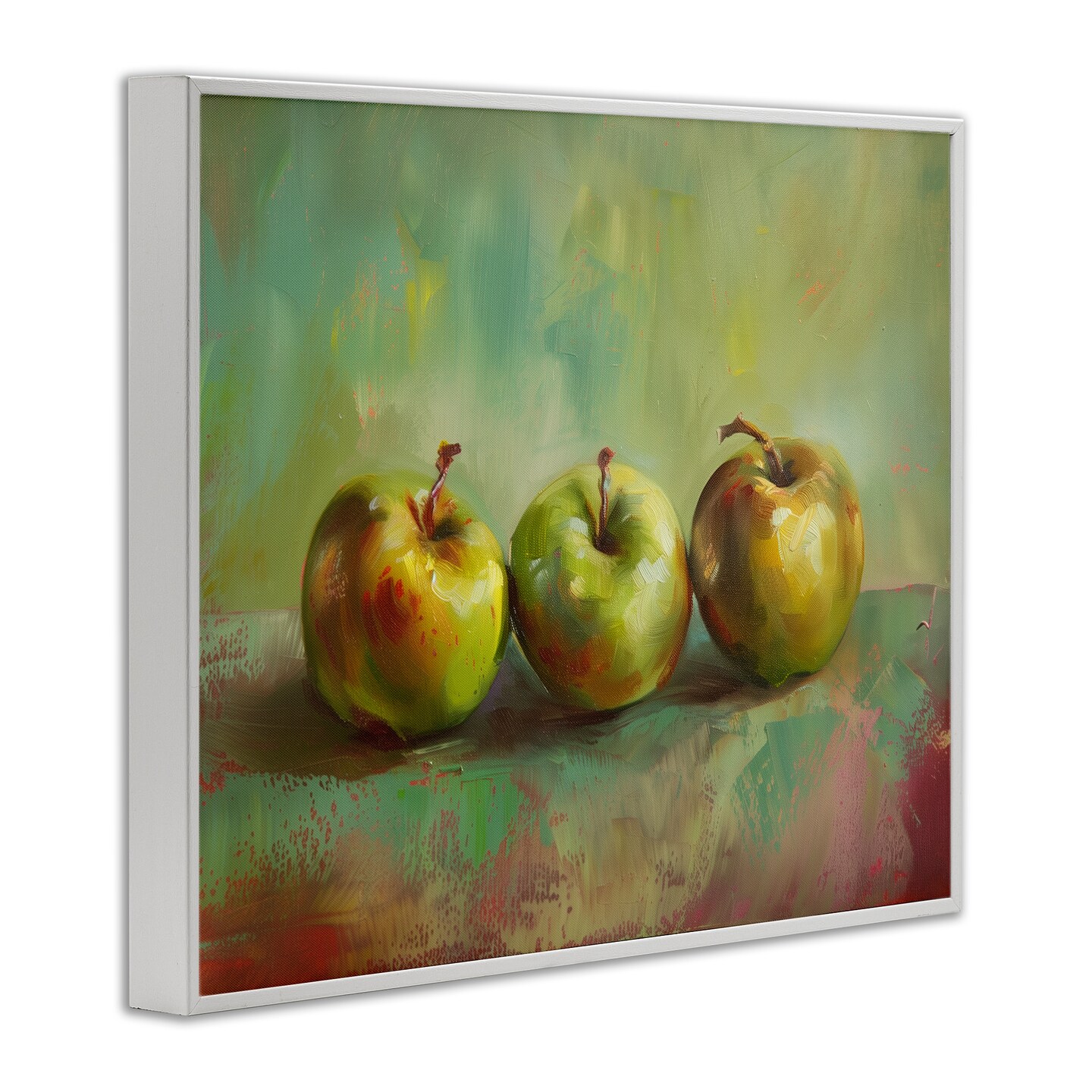 Stupell Industries Traditional Apple Trio Still Life Framed Giclee Design by Arlington Prints