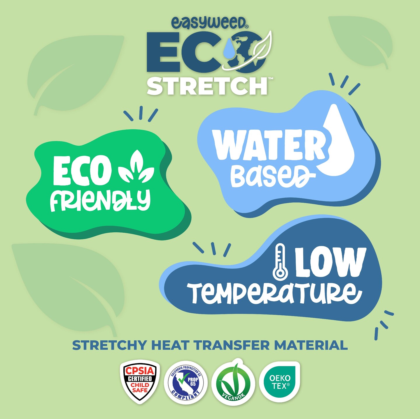 Siser&#xAE; EasyWeed&#xAE; EcoStretch&#x2122; Heat Transfer Vinyl, 11.8&#x22; x 24&#x22;
