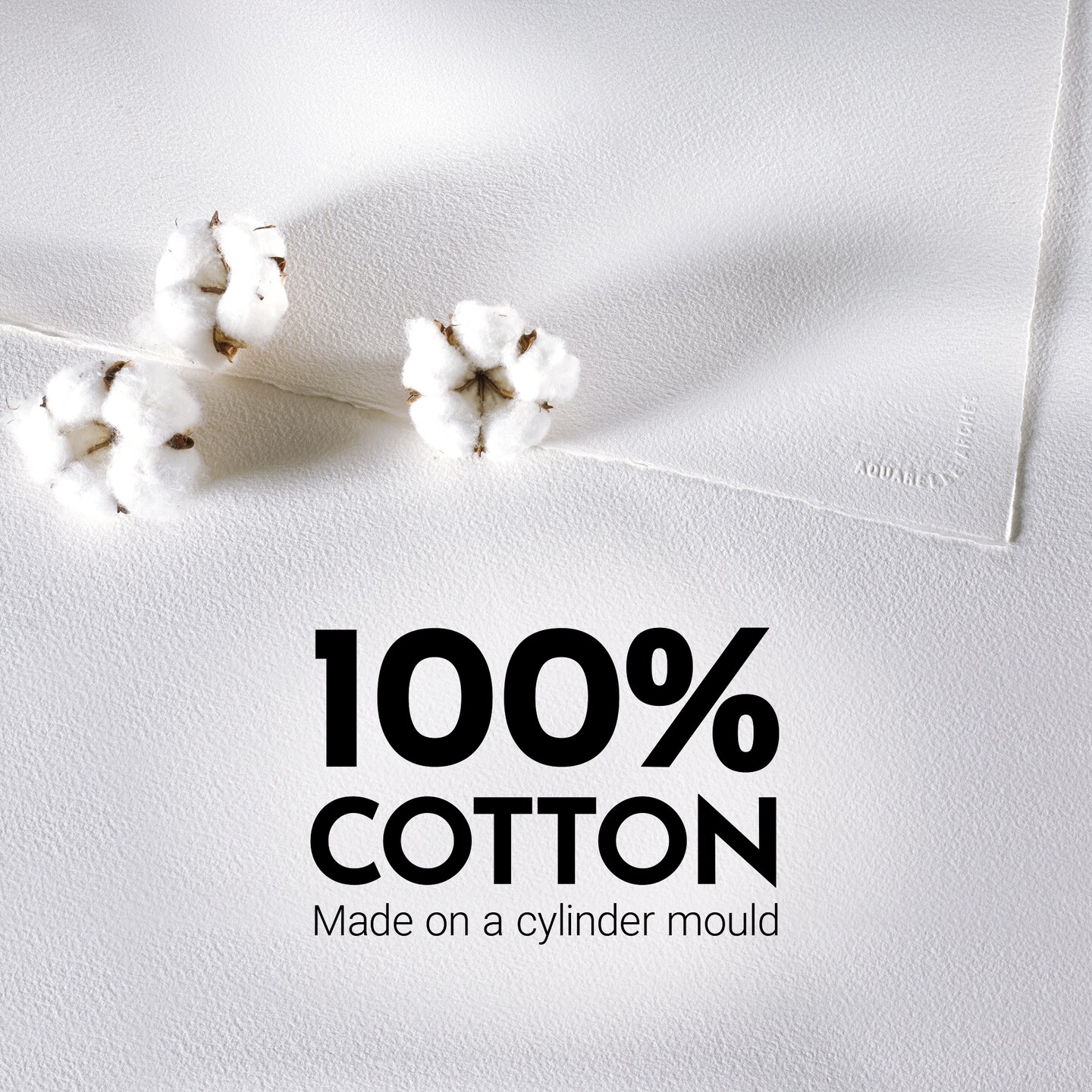 Arches Aquarelle Cold Pressed Watercolor Block 7.9"X7.9"- 140lb, 20 Sheets