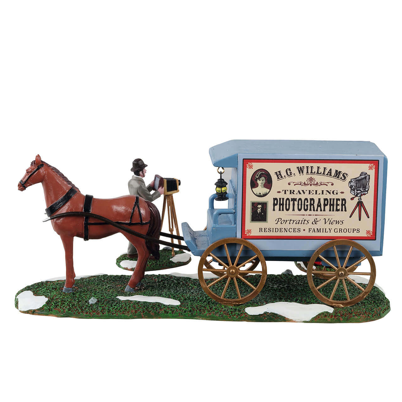 LEMAX Traveling Photographer Wagon, set of 3 #13561