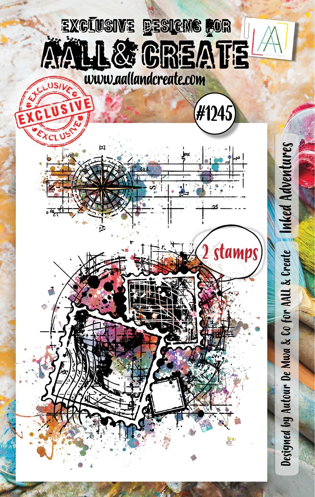 AALL And Create A7 Photopolymer Clear Stamp Set-Inked Adventures