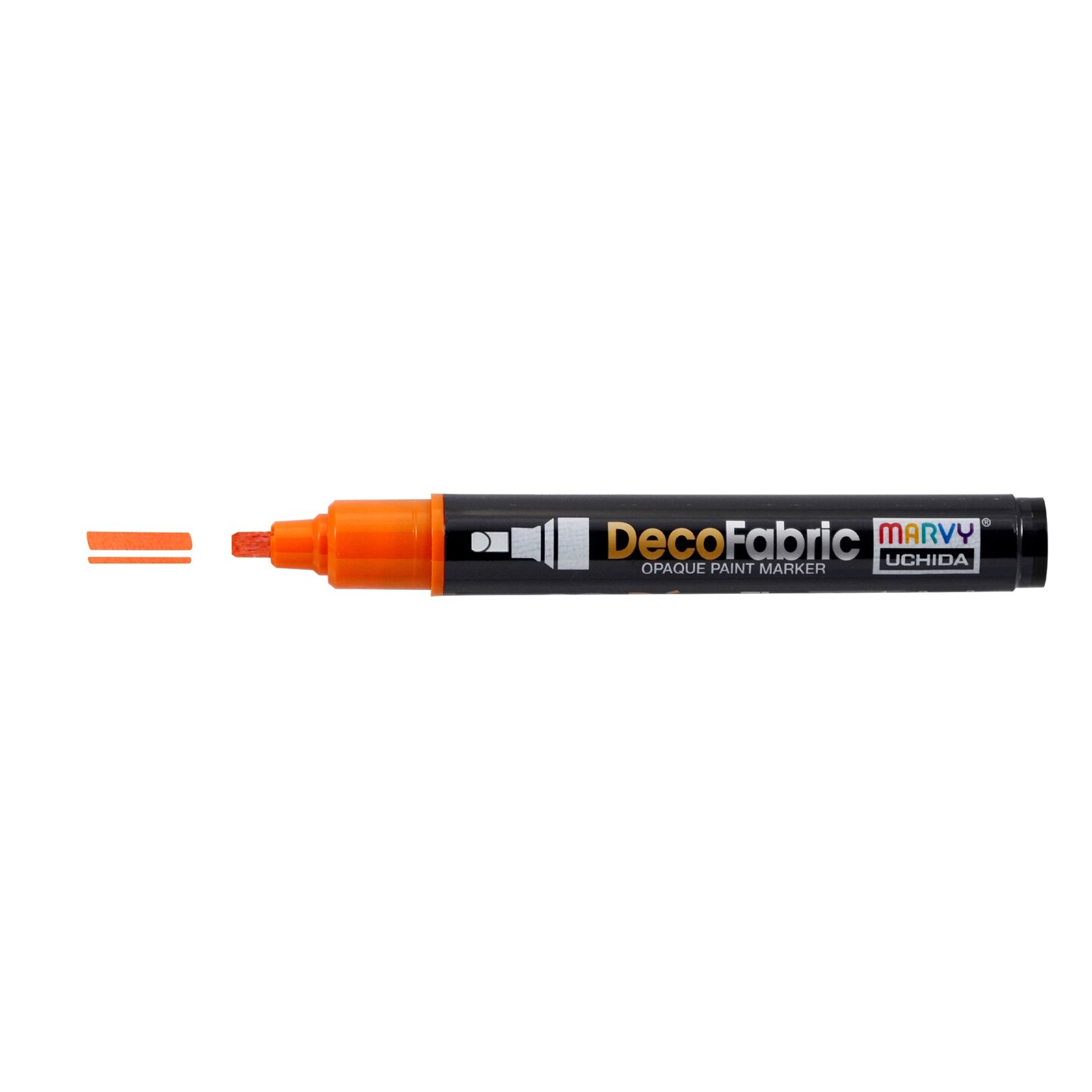 Uchida DecoFabric Opaque Paint Marker Chisel Tip
