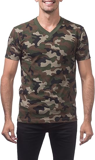 12 Pack: Men&#x27;s Comfort Short Sleeve V-Neck T-Shirt