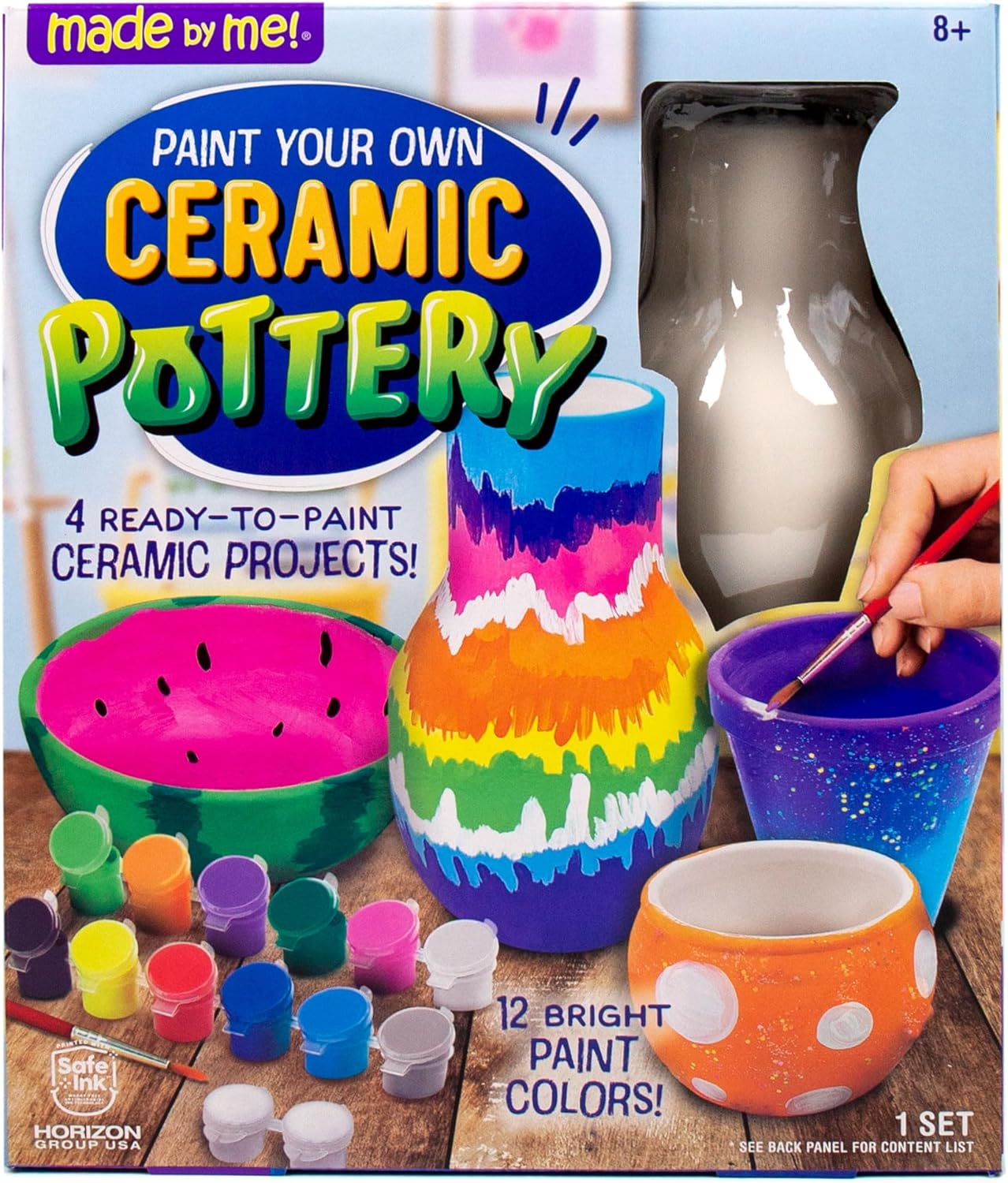 Paint Your Own Ceramic Pottery Painting Kit