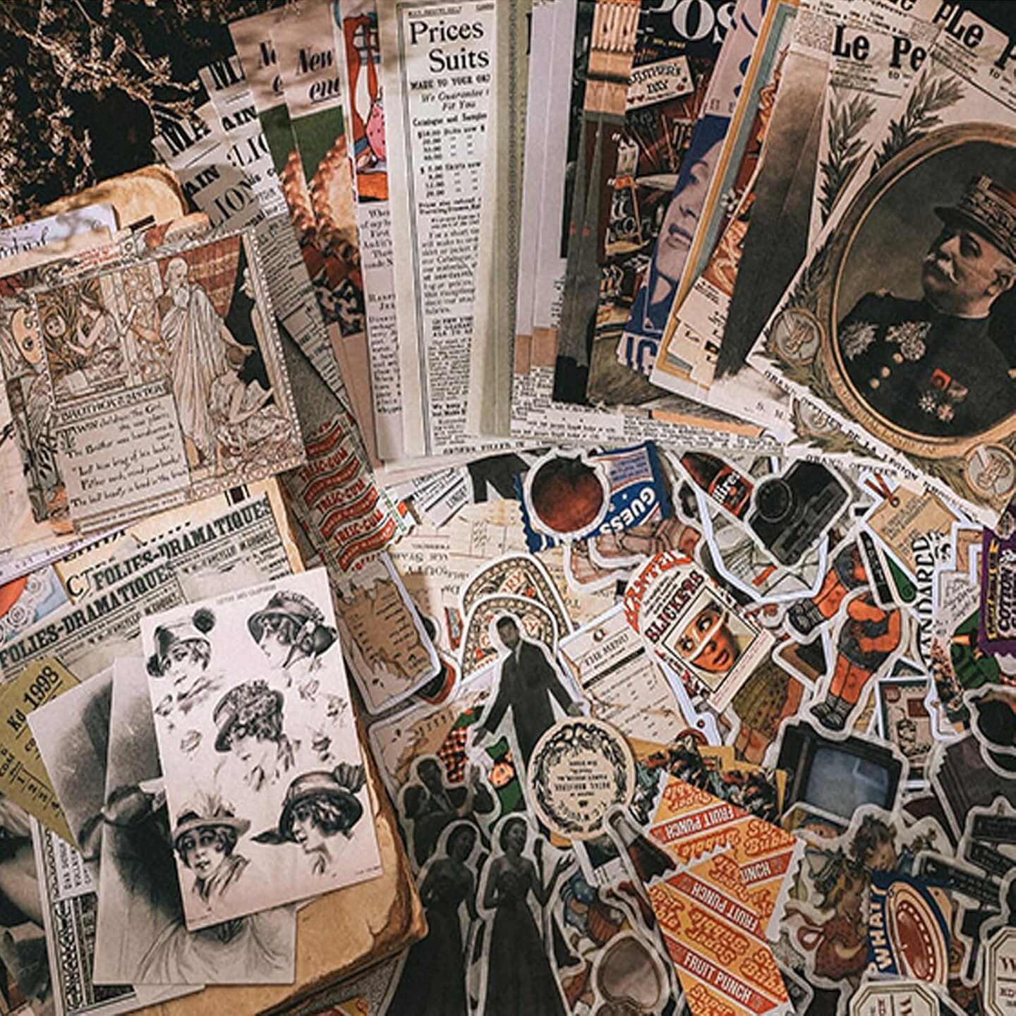 200pcs Cute Stickers for Scrapbook (Assorted) 5 x 2 x 0.03 inches