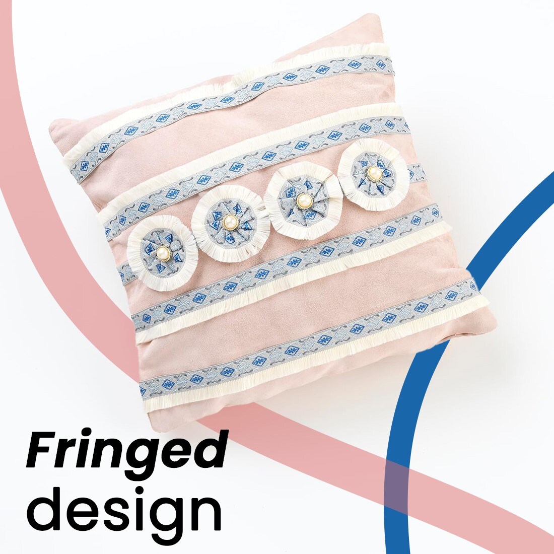 Lynette 1 1/4&#x22; Iron-on Trim