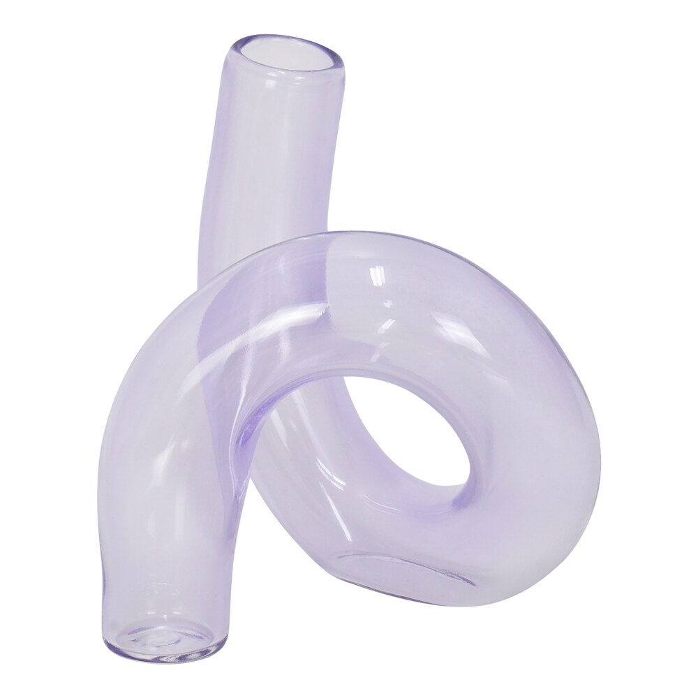 Glass Twist Vase