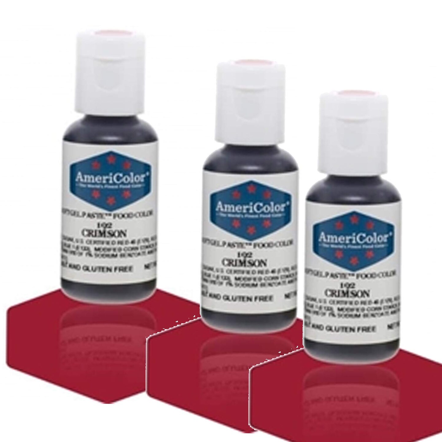 AmeriColor Crimson Soft Gel Paste Food Color