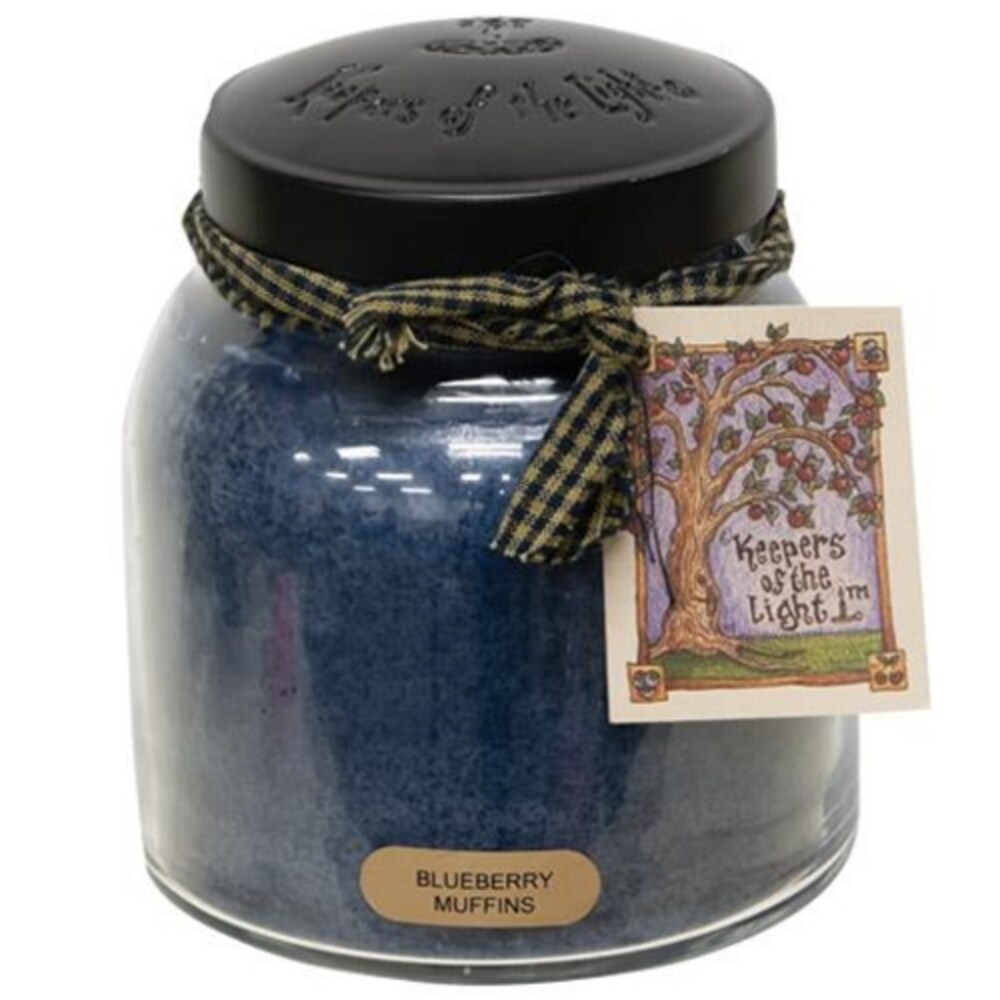 Blueberry Muffins Scented Candle 34oz Large Jar Sweet Bakery Fragrance