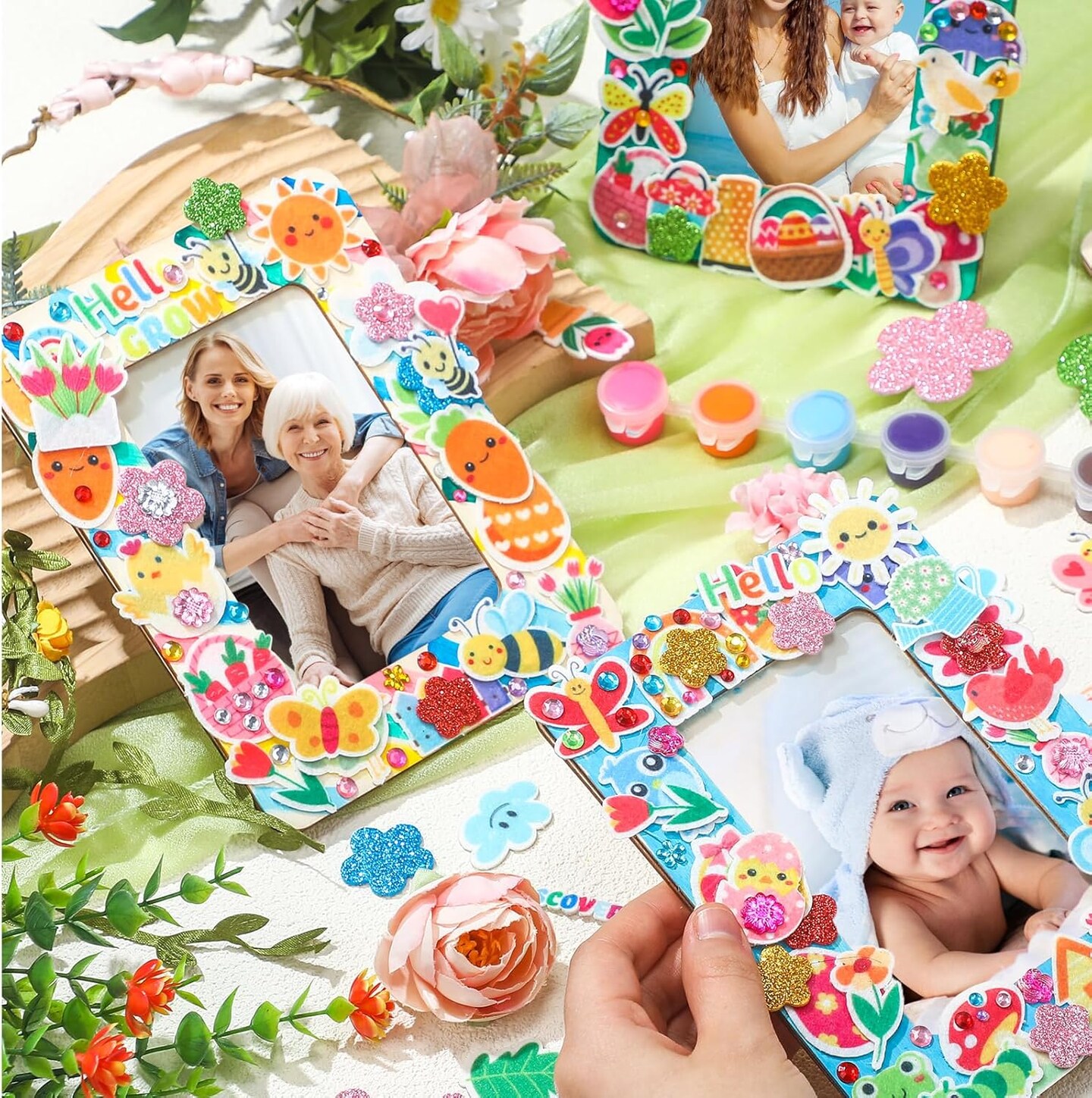 2 Pack Spring Picture Frame Painting Craft Kit