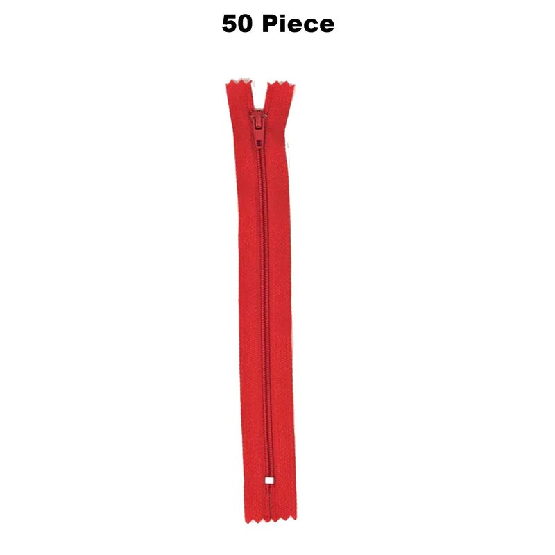 Nylon Zippers 6 Inches Coil #3 Closed Bottom