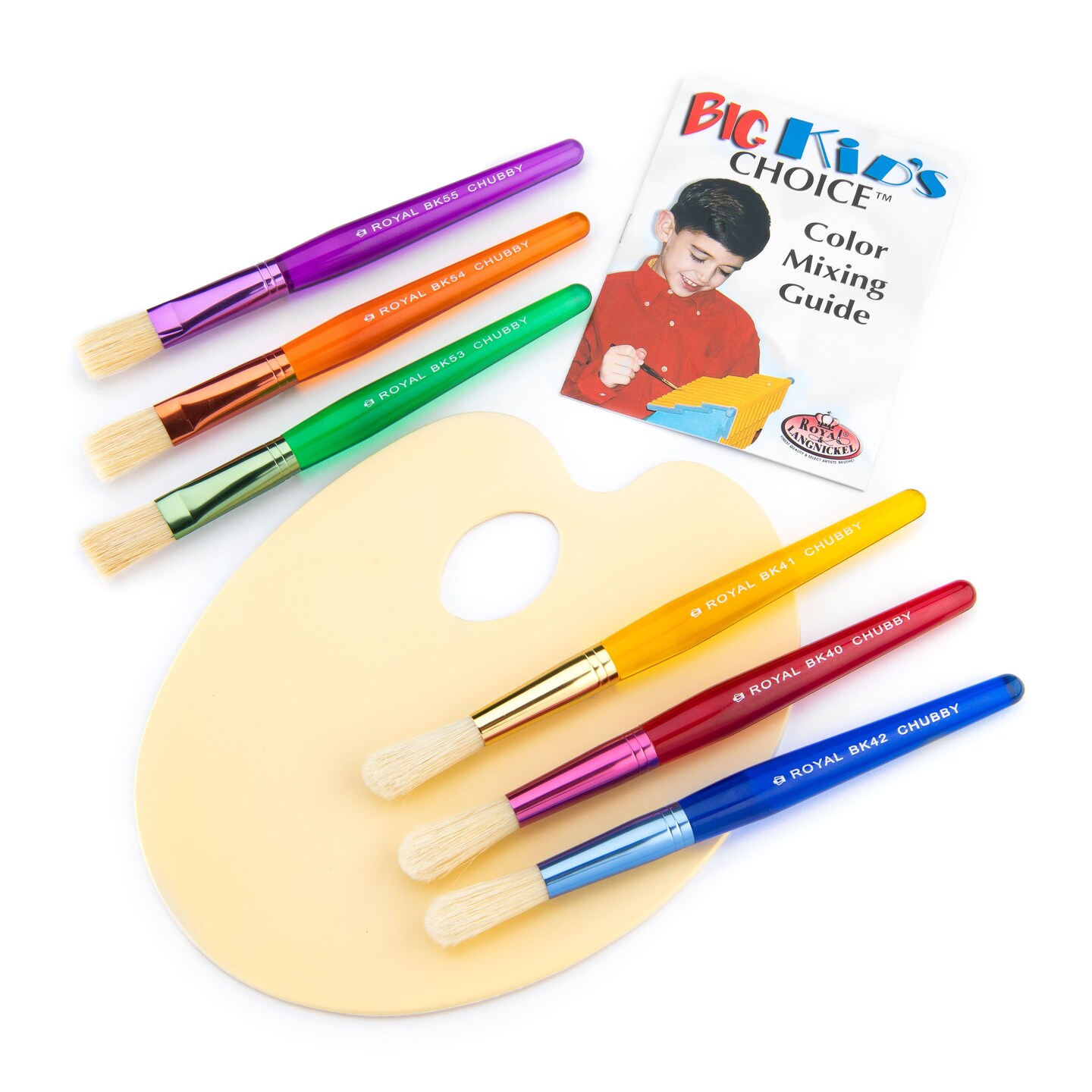 BK630 | Big Kid&#x27;s Choice&#x2122; Toddler Chubby Brush Set with Palette