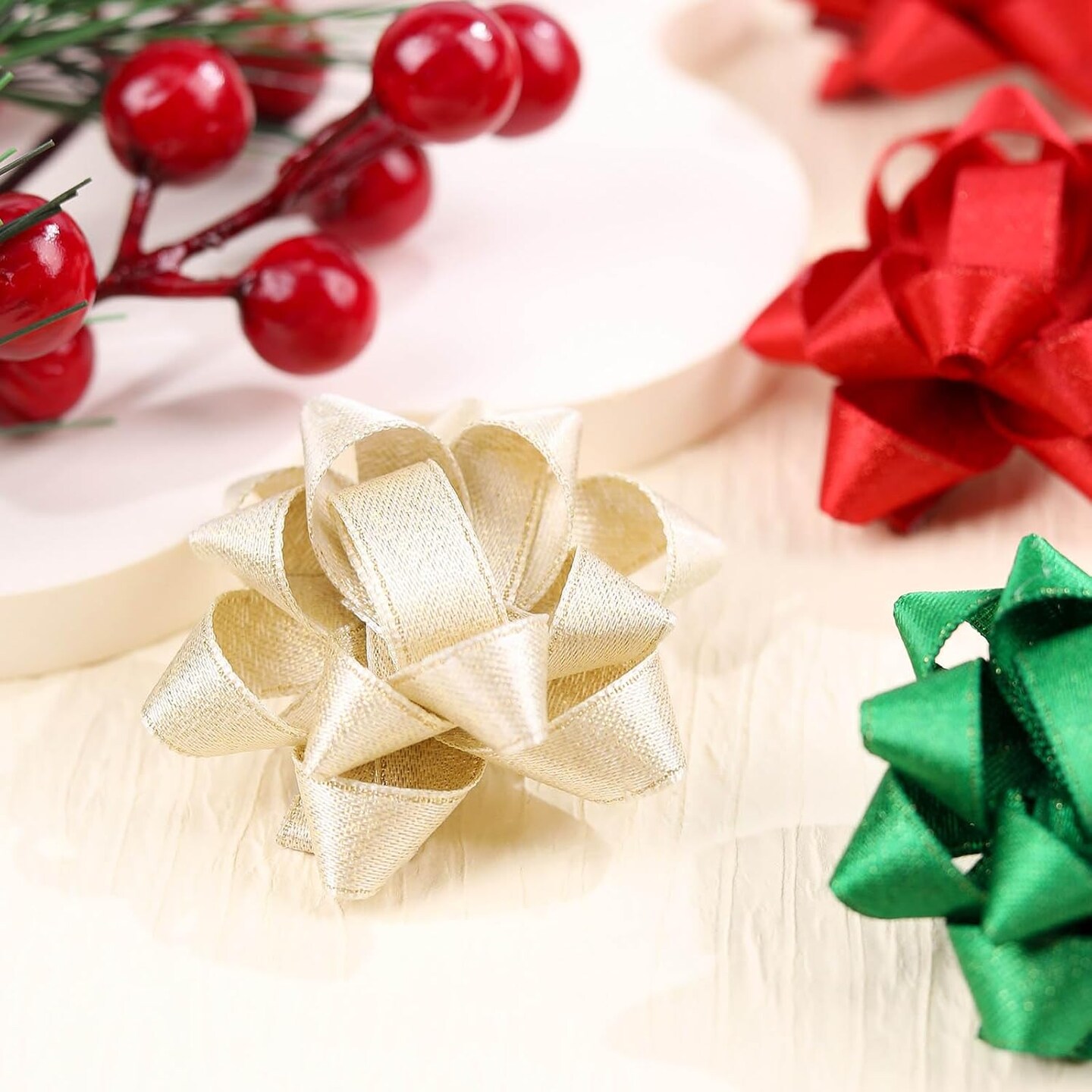 6PCS Christmas Hair Bows for Girls, Xmas Hair Clips Christmas Hair Accessories Festive Holiday Hairpins for Women Girls Toddler Children Kids Party Gifts (Christmas Bows-C)