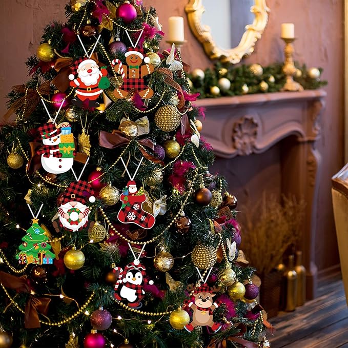 Christmas Arts and Crafts DIY Christmas Ornaments Kit Make Your Own Christmas Craft Projects for Kids Ages 3 4 5 6 8 12