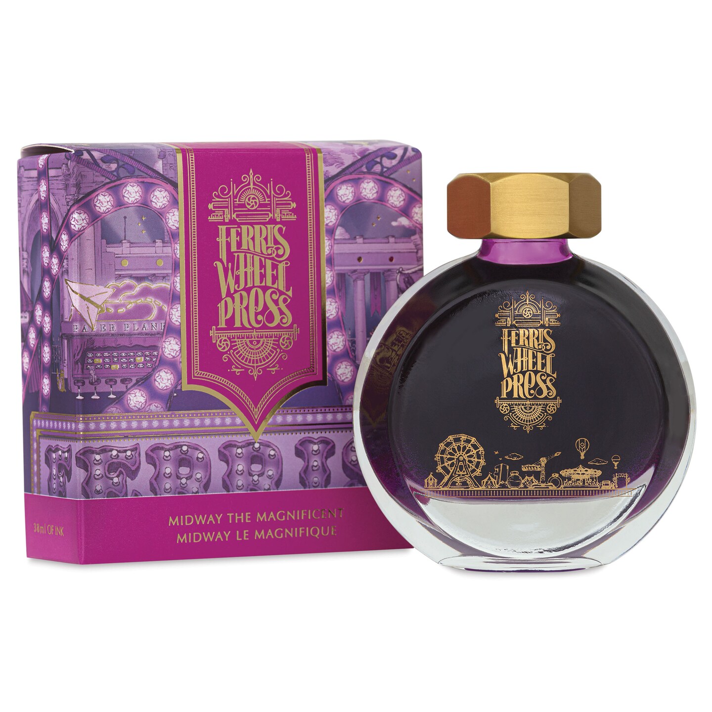 Ferris Wheel Press Fountain Pen Ink - Midway the Magnificent, 38 ml