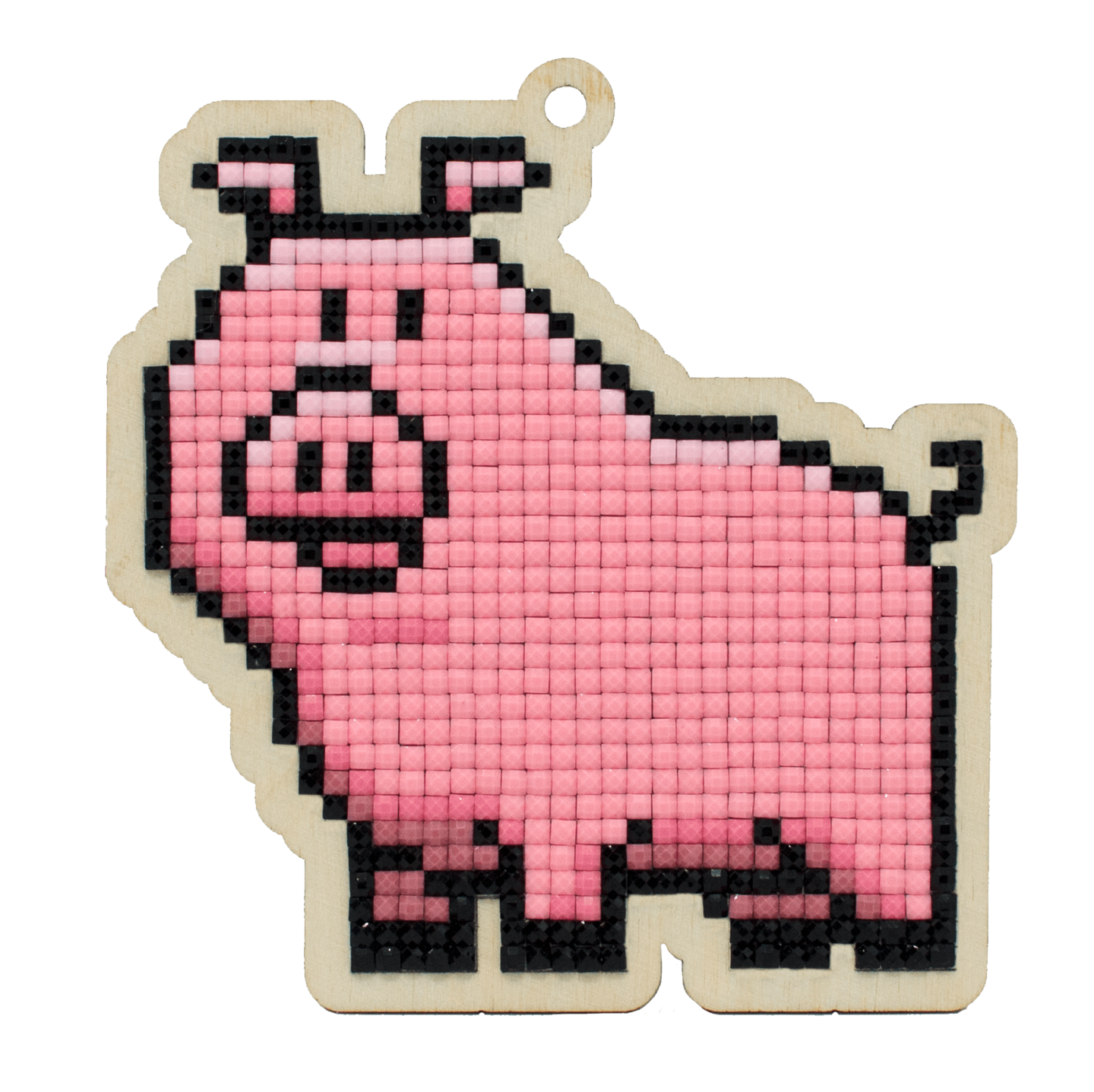 Little Pig CSw349 Diamond Painting on Plywood Kit