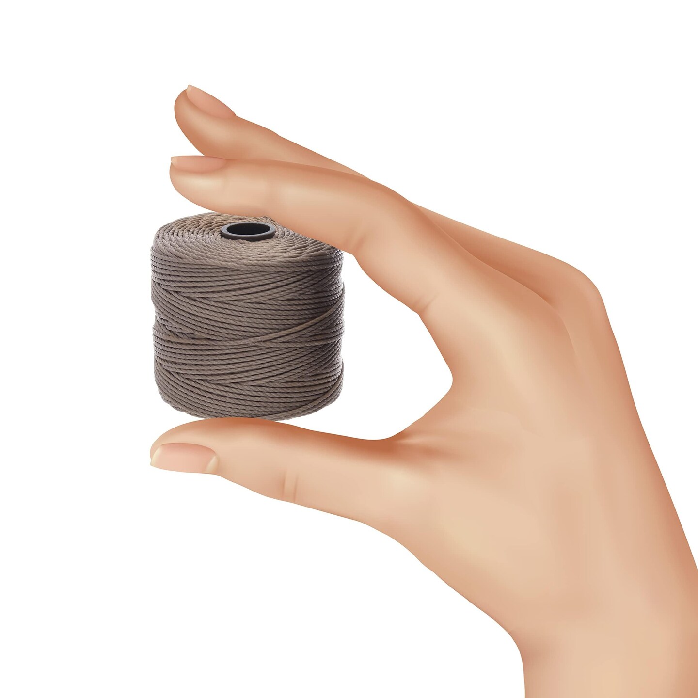 The Beadsmith S-Lon Bead Cord – .5 mm Twisted Nylon Cord for Stringing