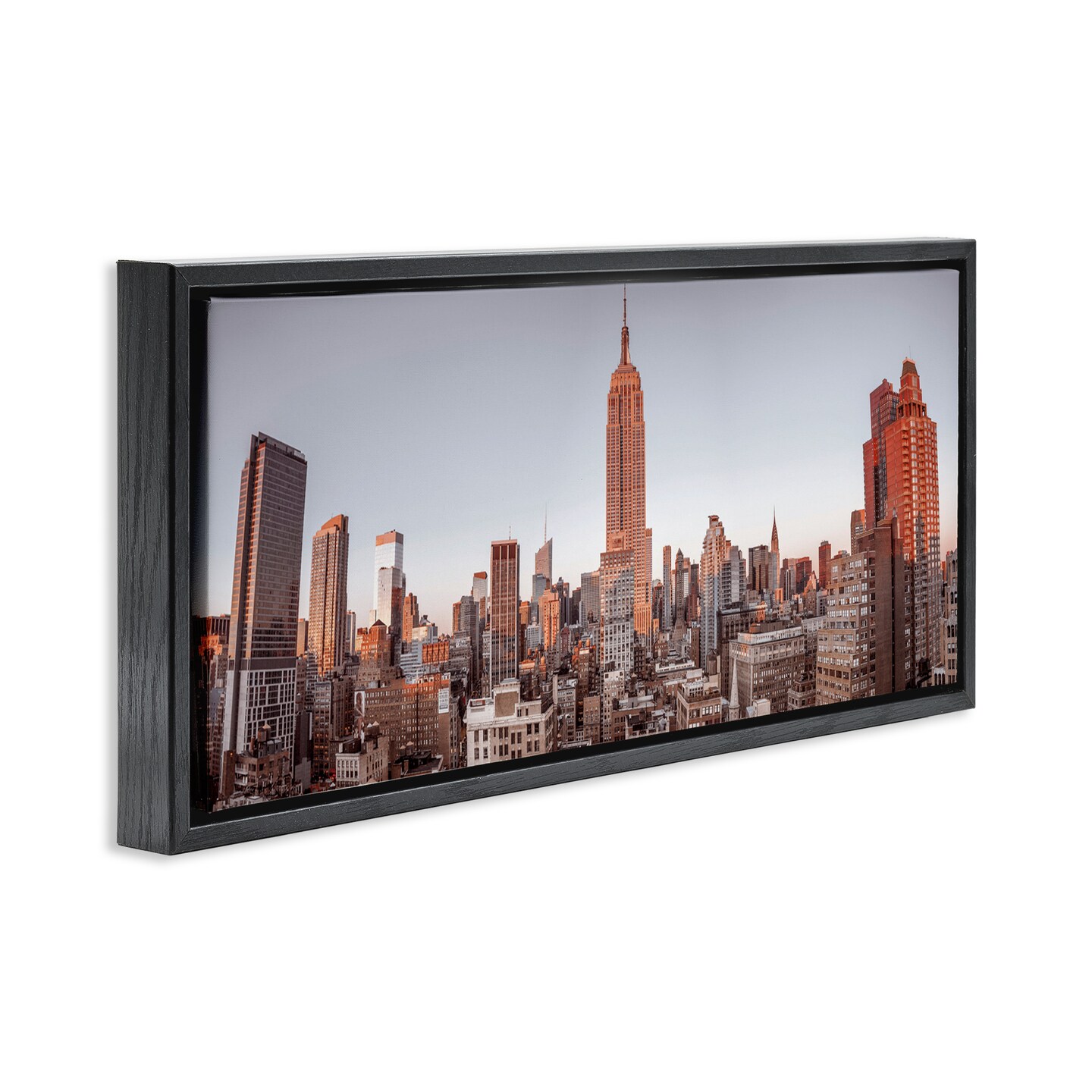Stupell Industries New Day New York City Floating Frame, design by Assaf Frank