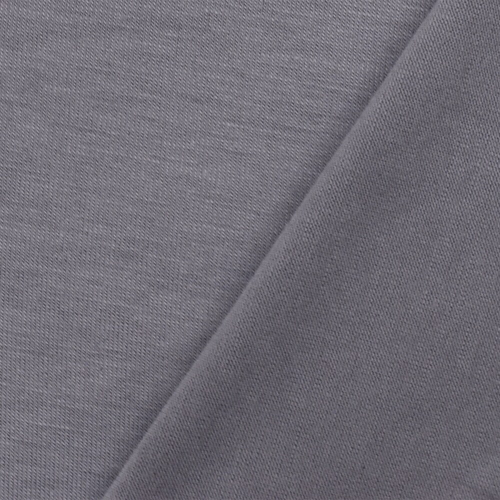 Gray Solid Stretch Spandex Rayon Modal Jersey Knit Fabric By the Yard