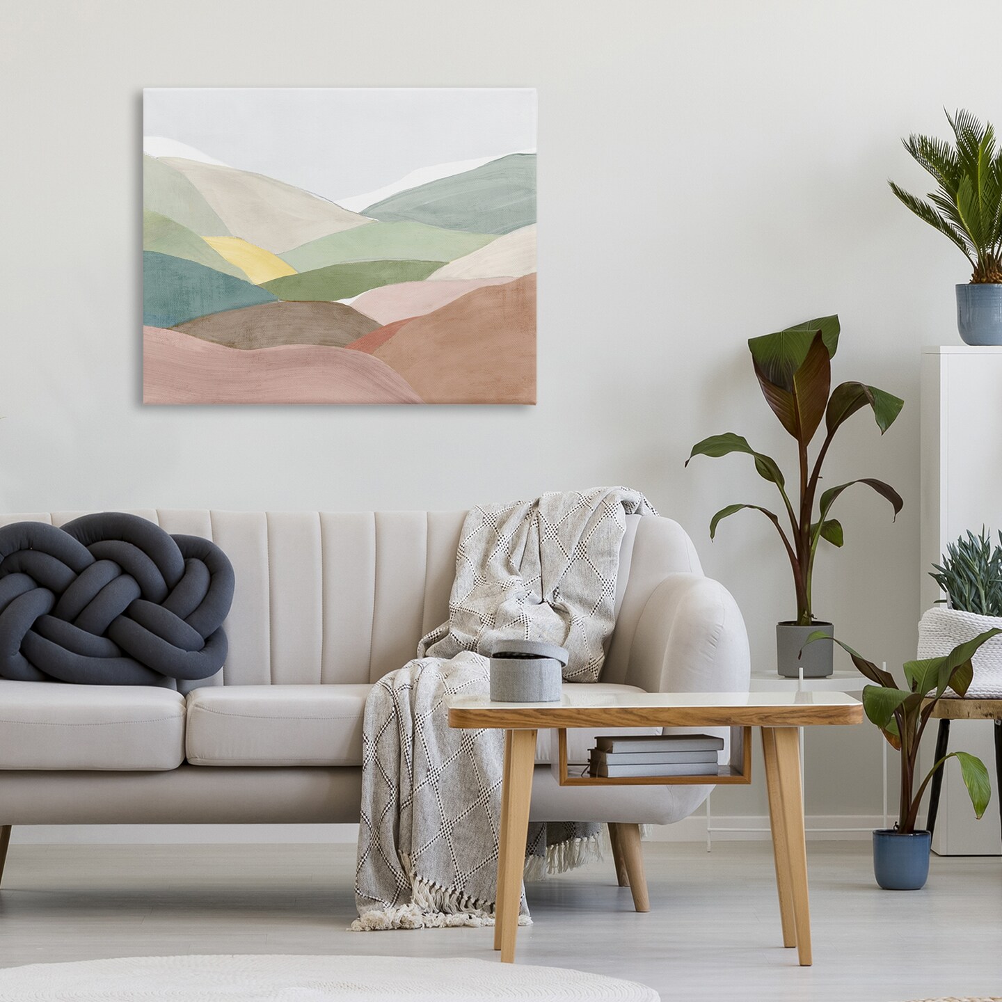 Stupell Industries Soft Rolling Hills Canvas, design by Ian C.