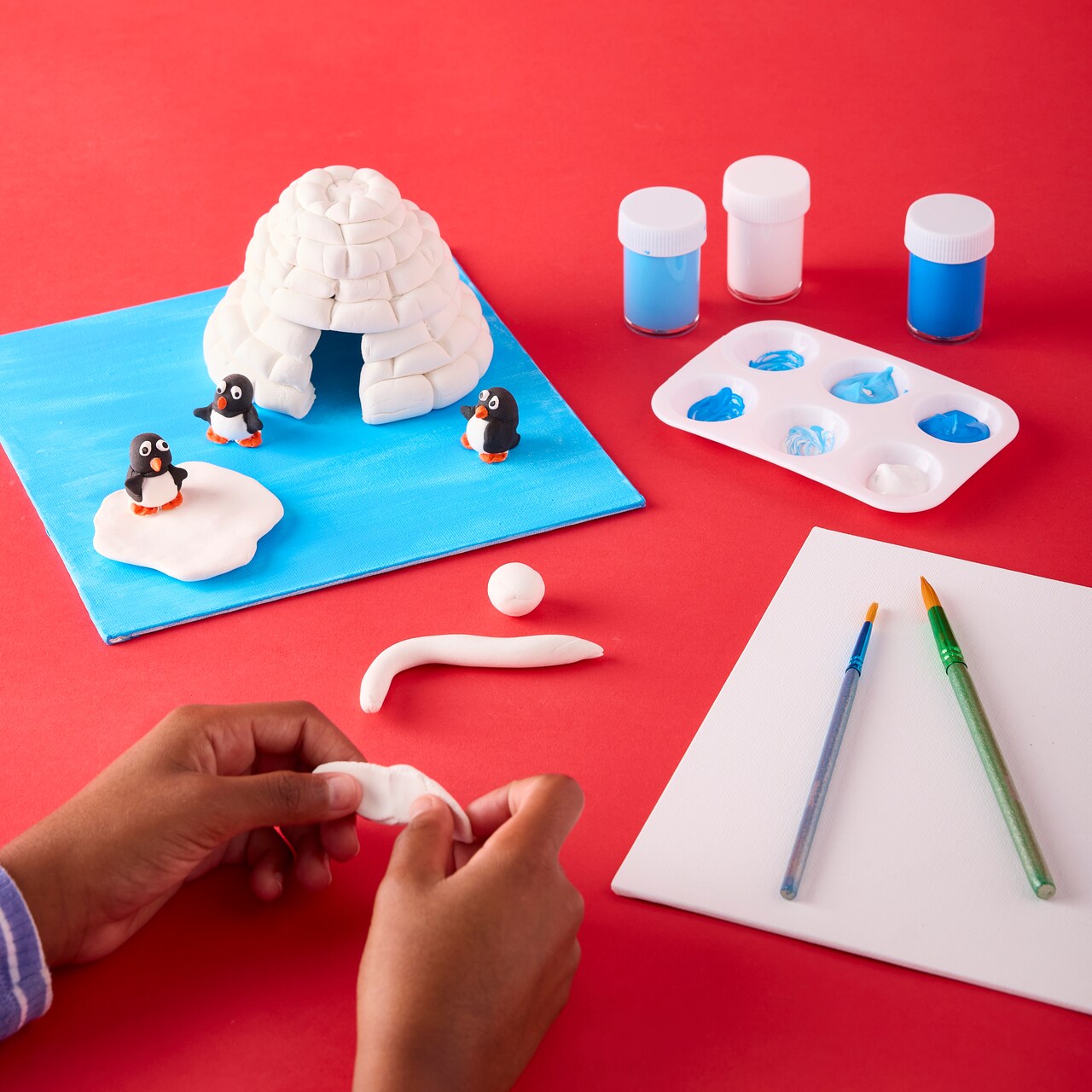 Winter Workshop: Chilly Clay Scene