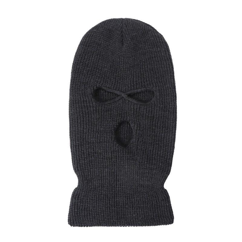 Ski Mask 3-Hole Balaclava 100% Acrylic for Cold Weather Protection