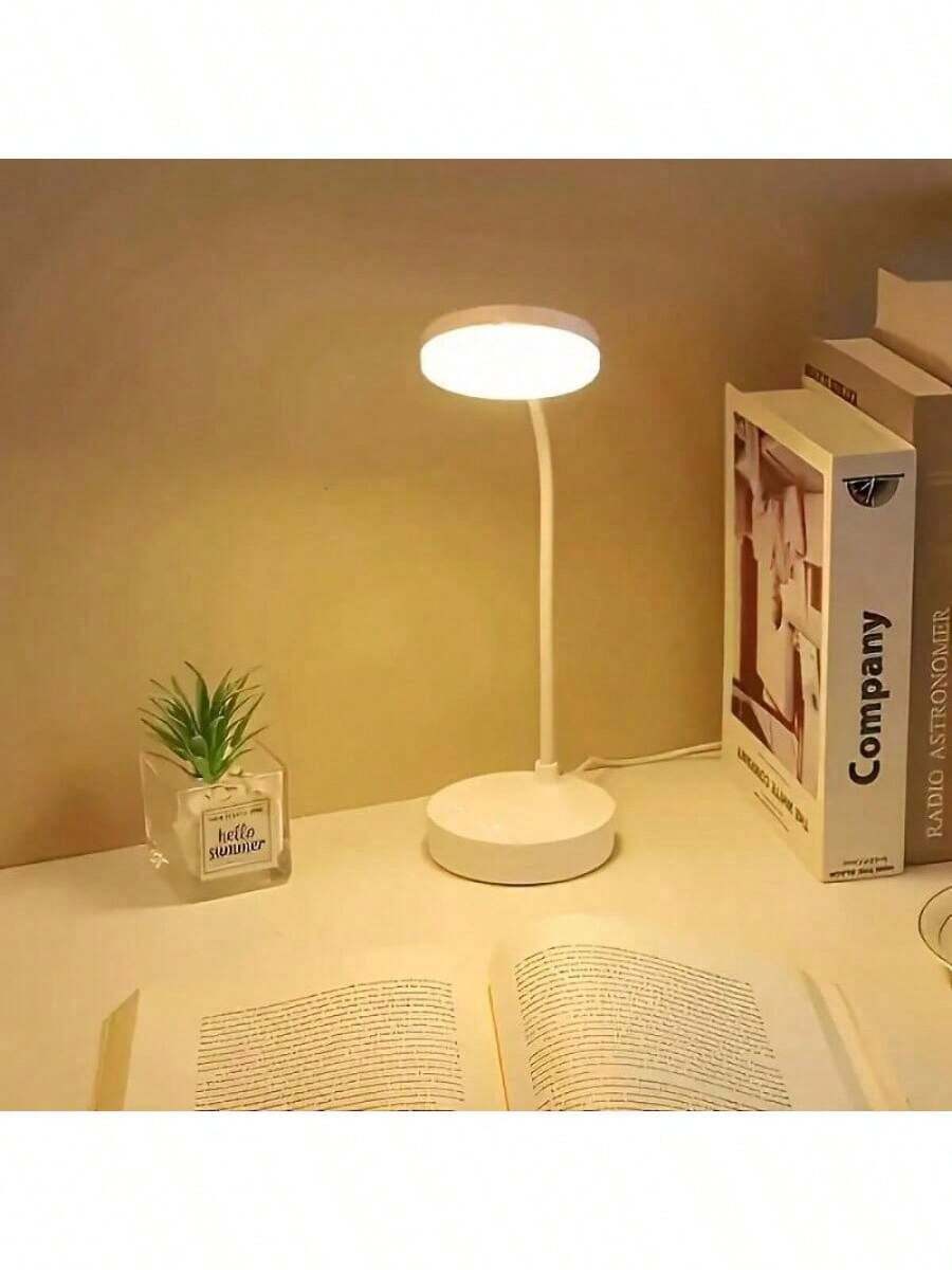 LED Desk Lamp with 3-Level Dimmer, Flexible Gooseneck Eye Caring Table Light