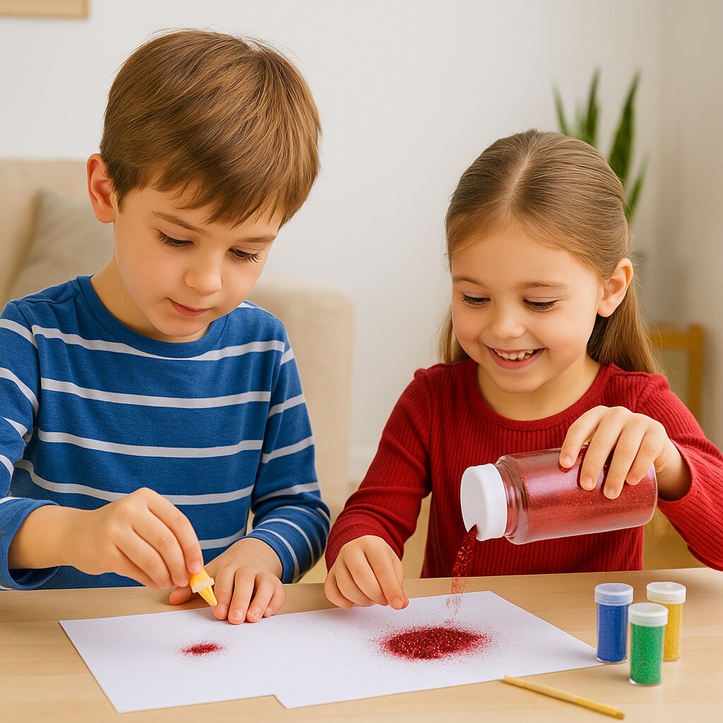 Craft Glitter 1 lb Jar – White / Clear Bulk Glitter for Crafts, Decor & Classroom Projects