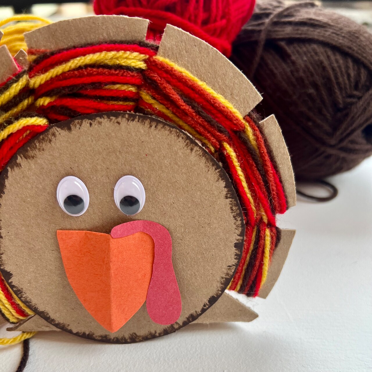Kids Club: Yarn Wrapped Turkeys