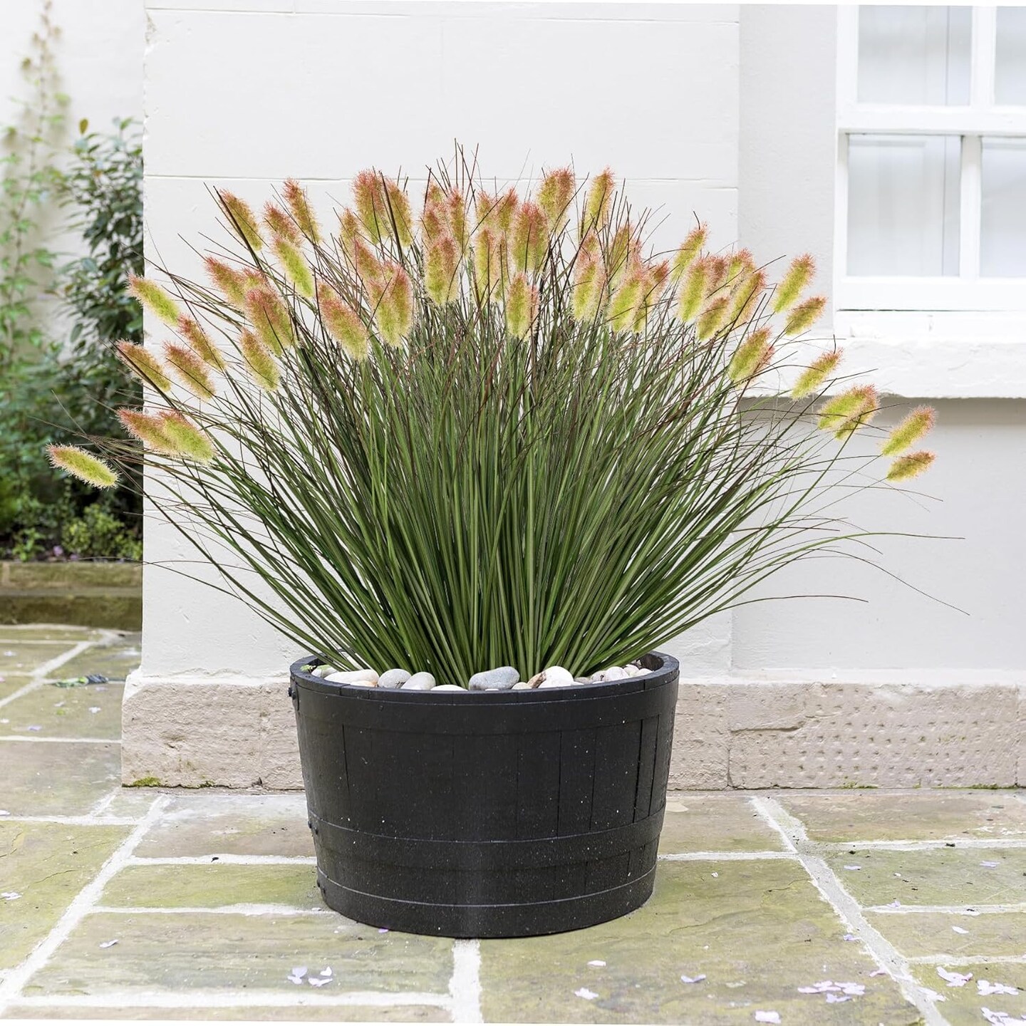 Wheatgrass Cattails Fake Grass Decorations