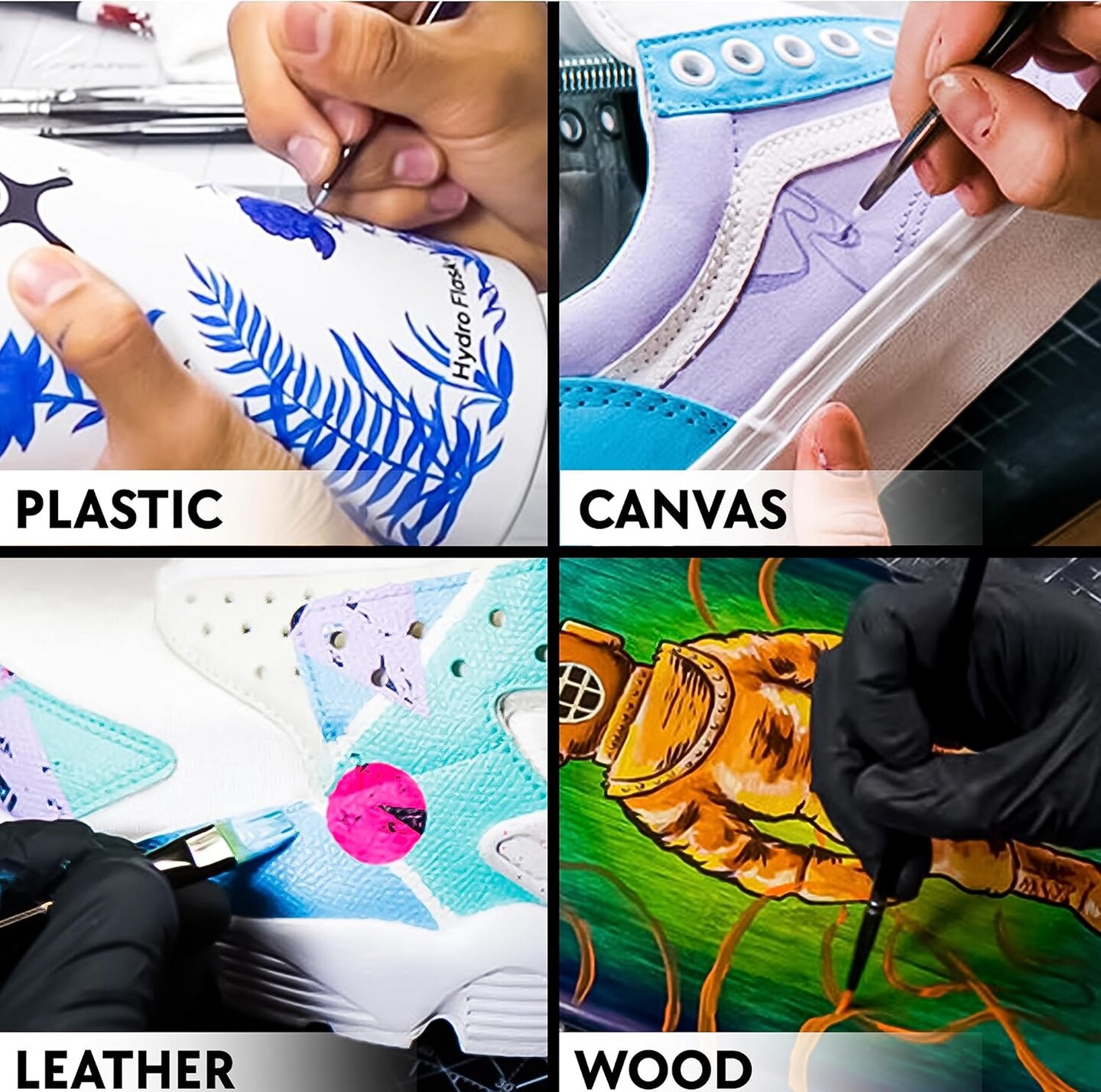Acrylic Leather Paint Starter Kit
