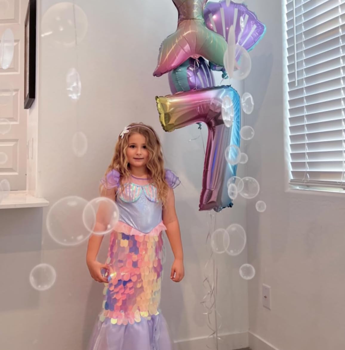 Under The Sea Party Decorations White Bubble Garlands