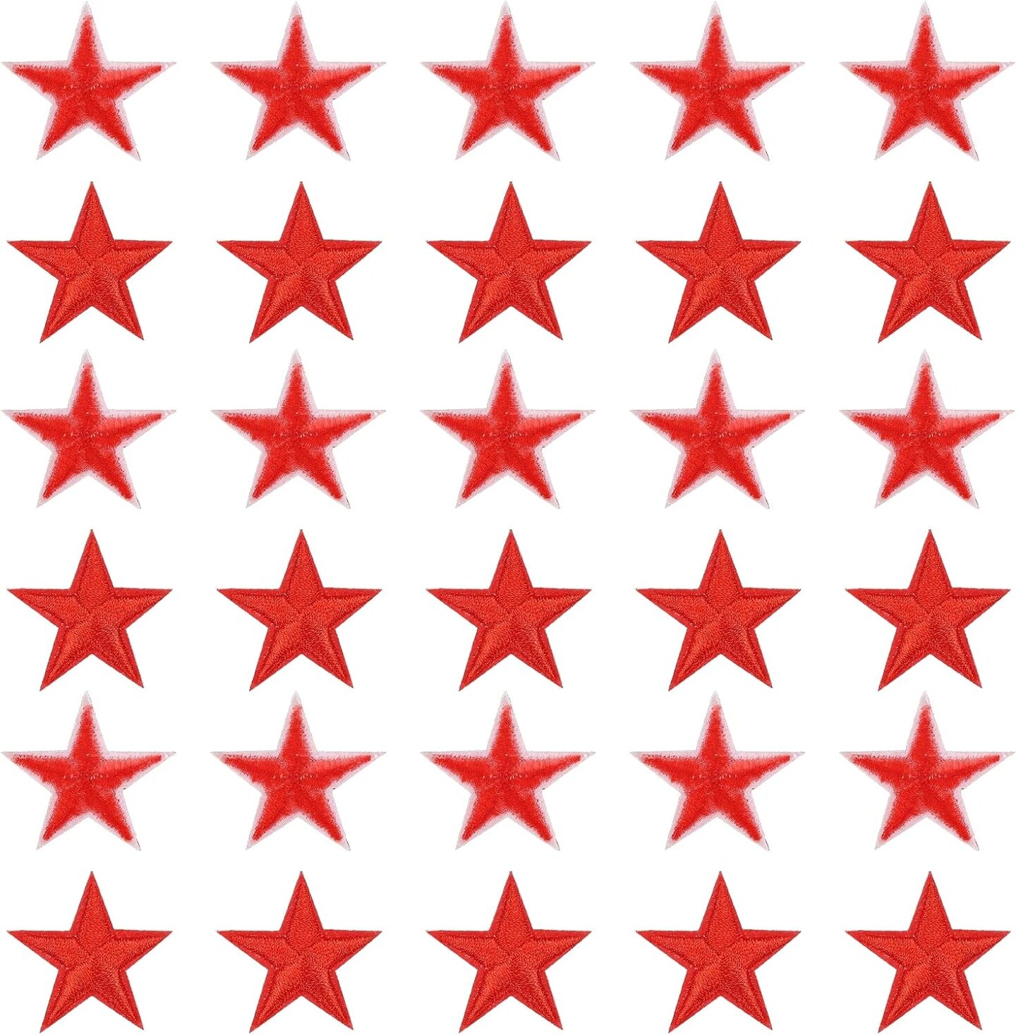 Star Iron on Patches Embroidered Sew Patches Appliques