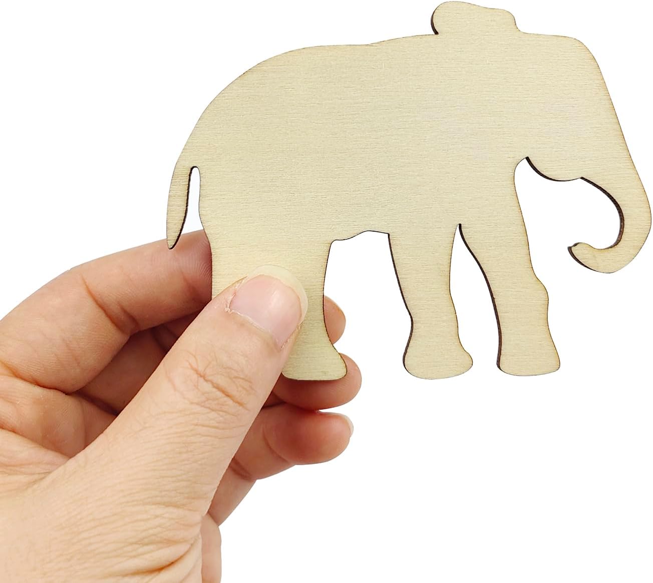 30 Pack Unfinished Wood Animal Cutouts