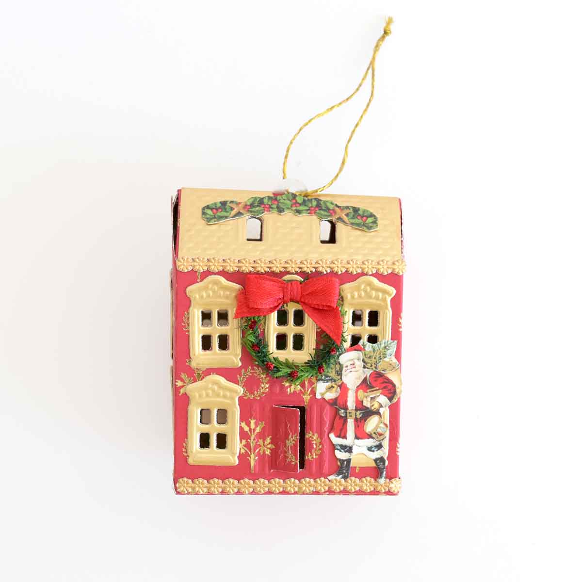 Happy Christmas Ornament Dies