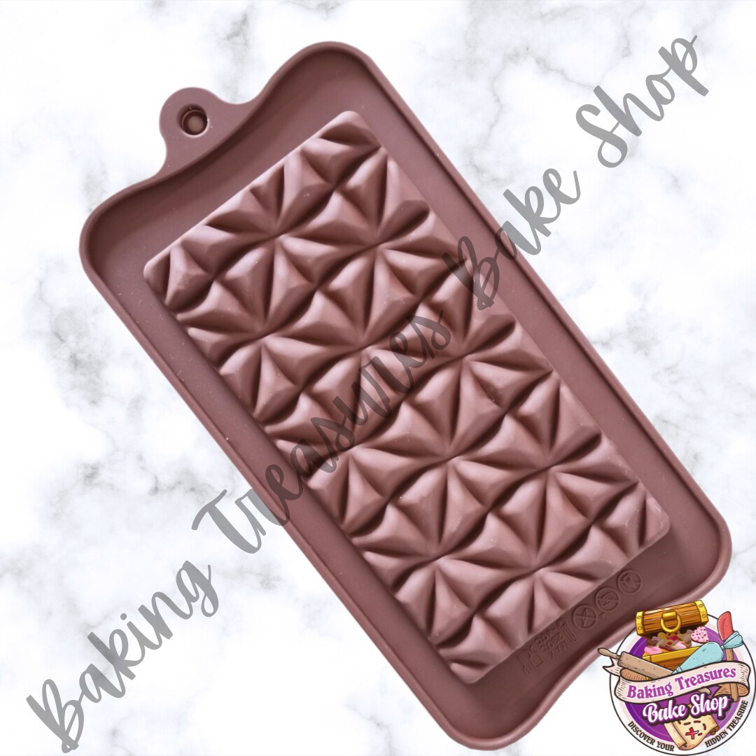 Chocolate Bar Silicone Mold- Kaleidoscope