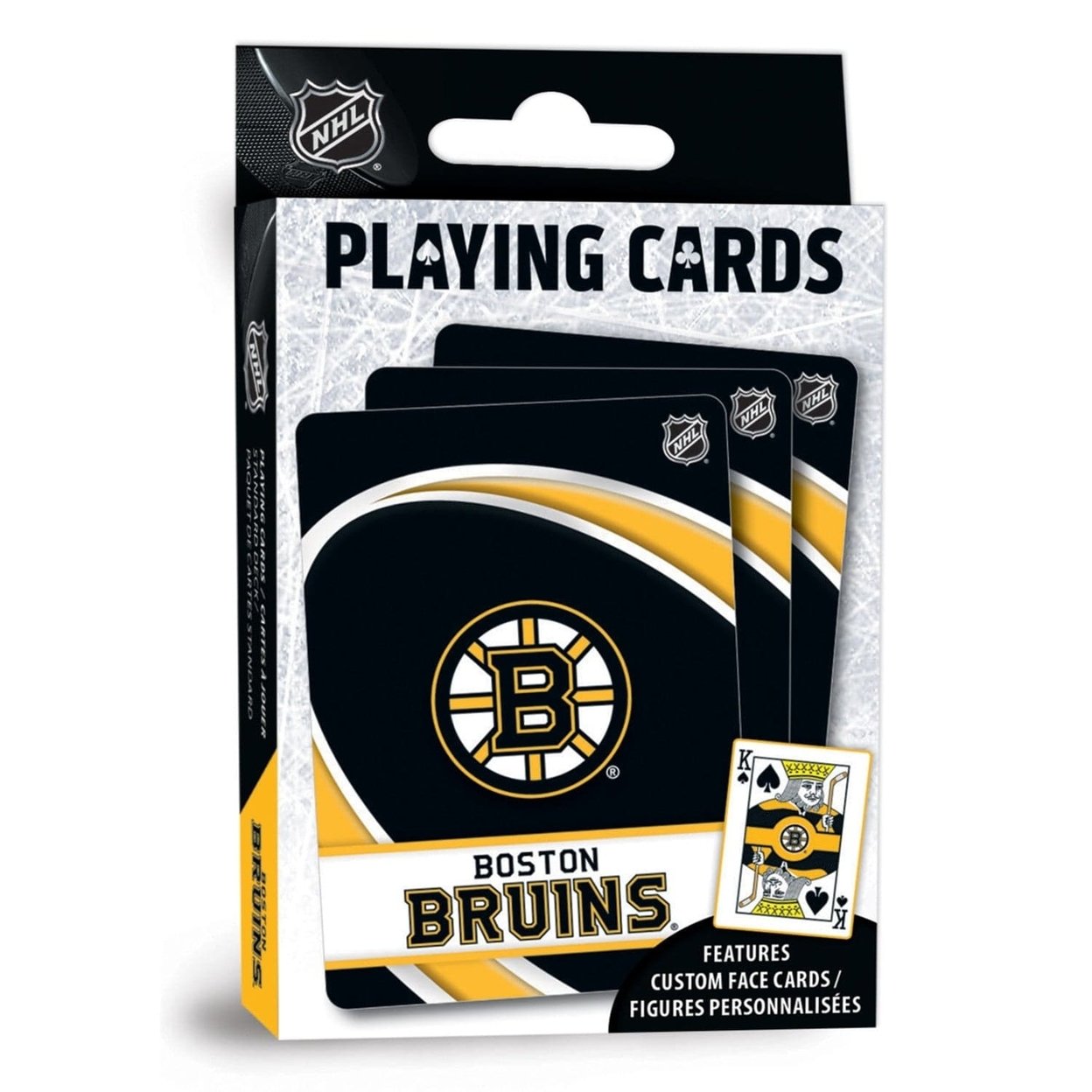 Boston Bruins Playing Cards 54 Card Deck Nhl Team Logo Custom Designs