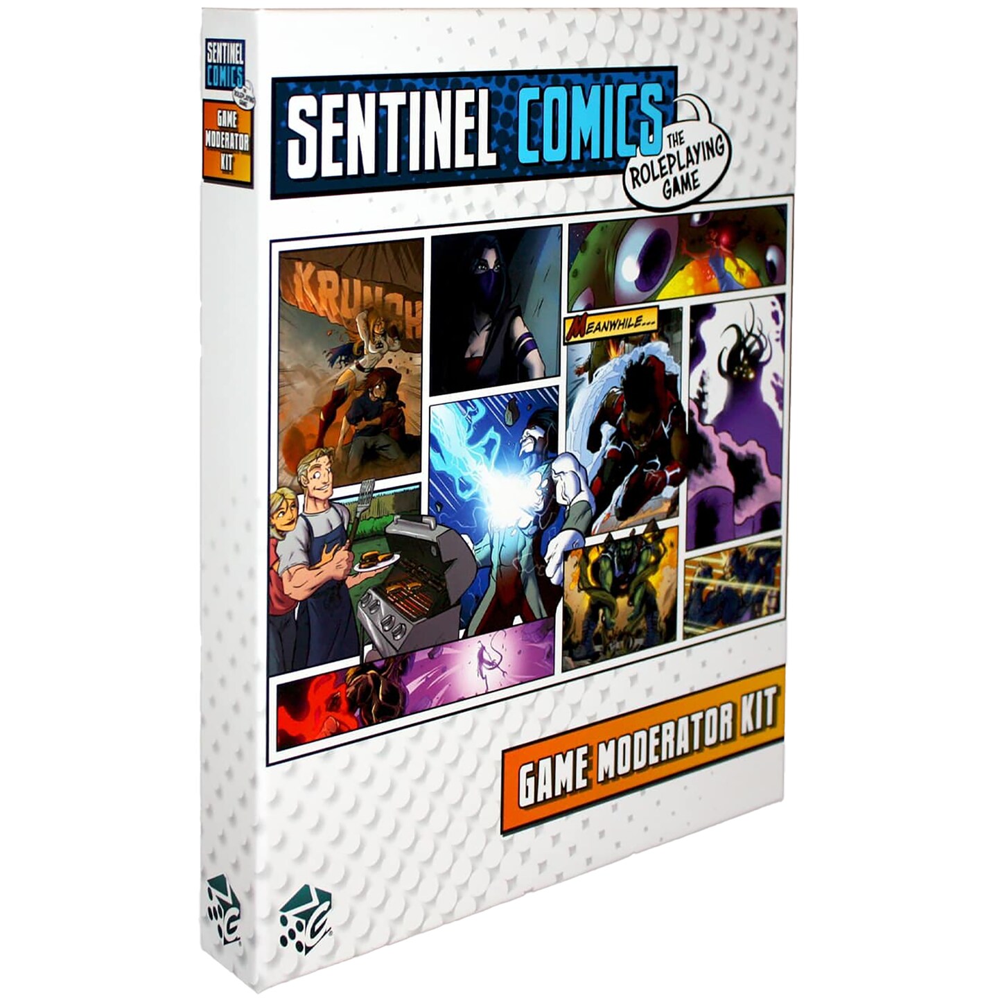 Greater Than Games: Sentinel Comics: The RPG GM Kit, Playing SCRPG Involves Players Working Together with The GM, for Ages 14 and up