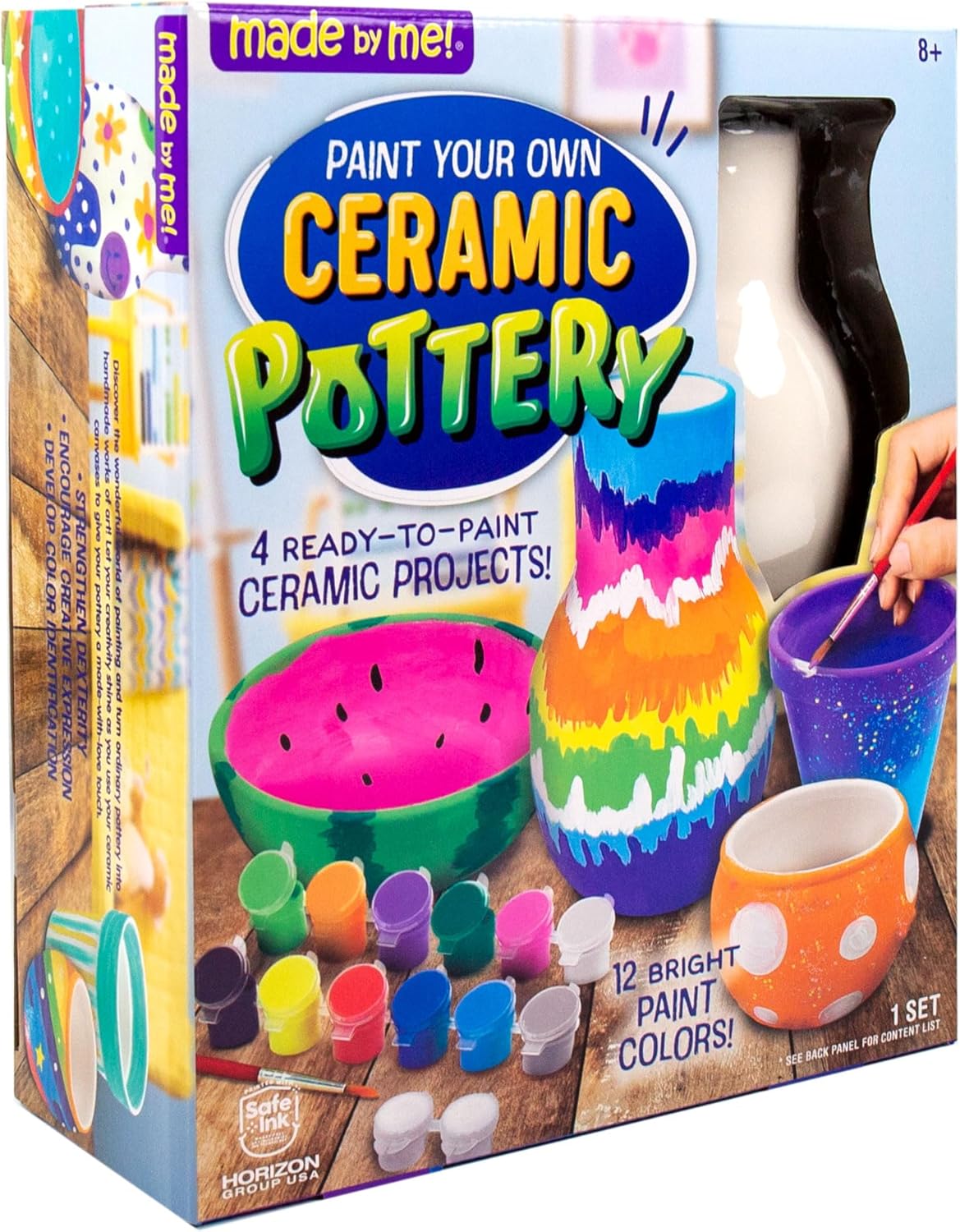 Paint Your Own Ceramic Pottery Painting Kit