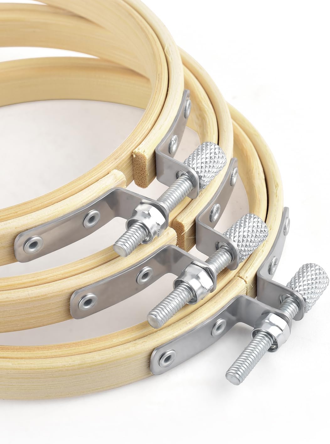 16 Pieces 4 inch Embroidery Hoops