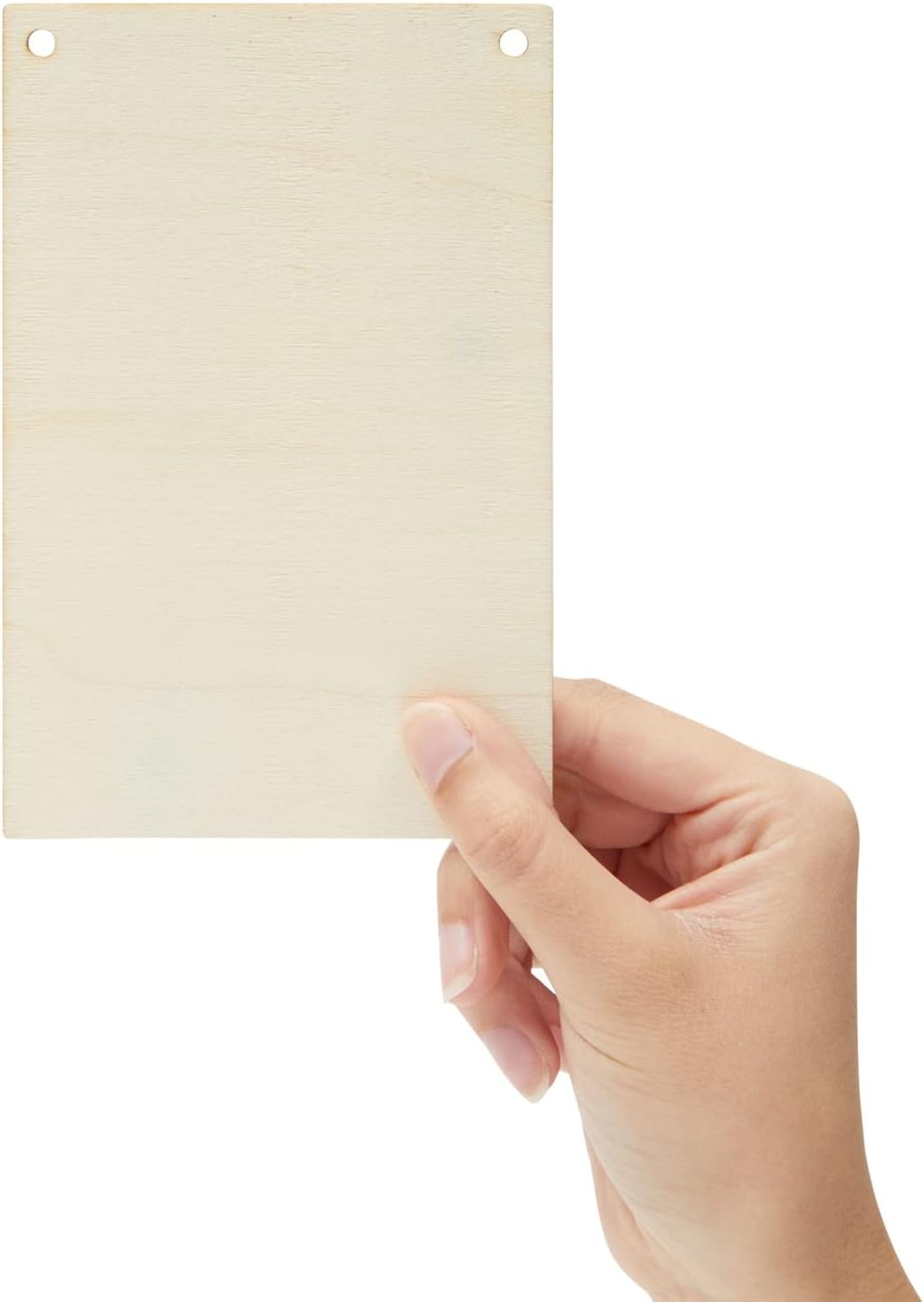 50 Pack Unfinished Wood Plaque Blanks