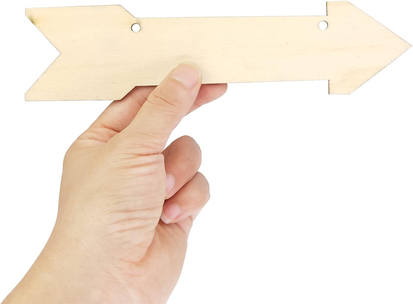 24 Pack Unfinished Wooden Arrow