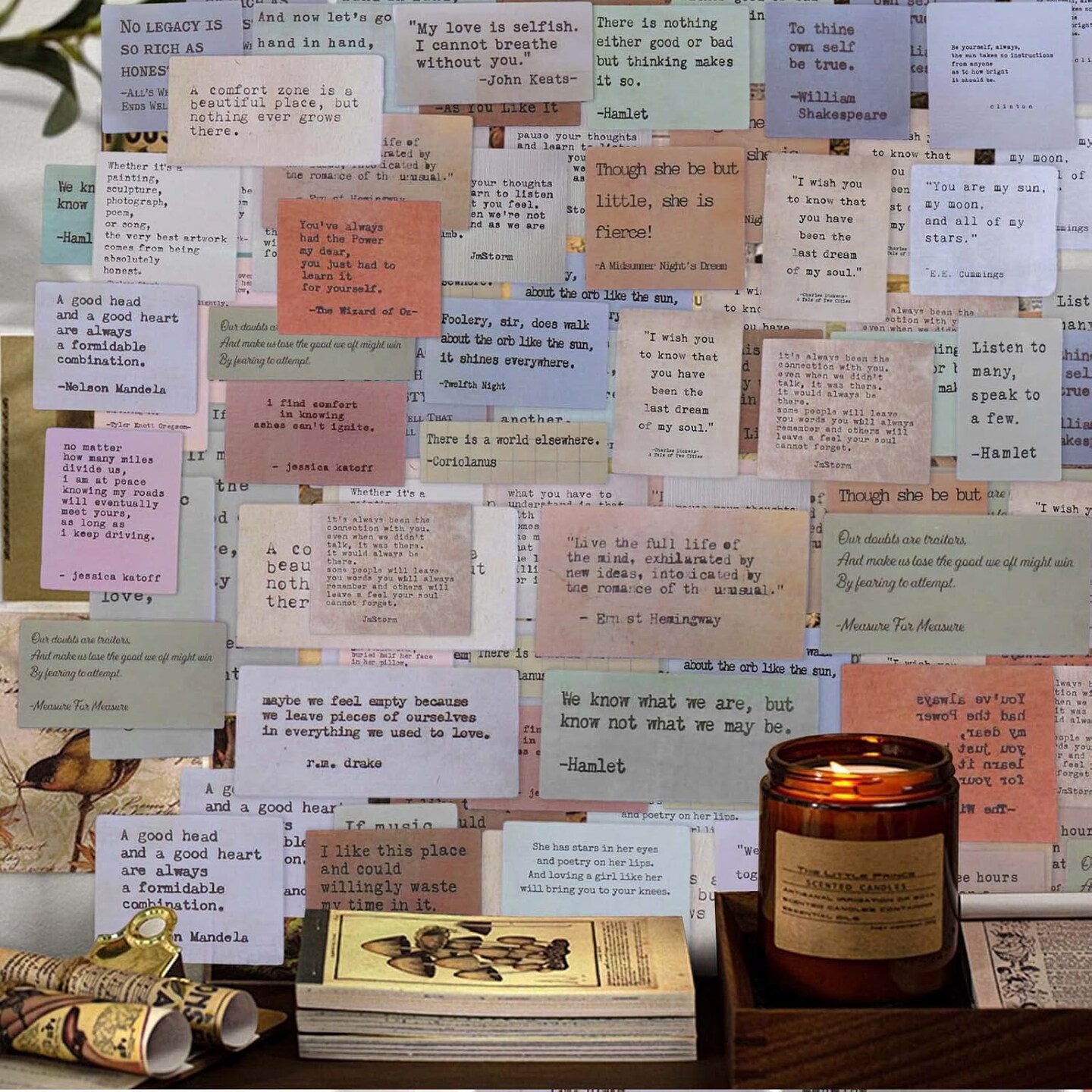180pc Scrapbook Stickers - 60 Unique Quote Stickers