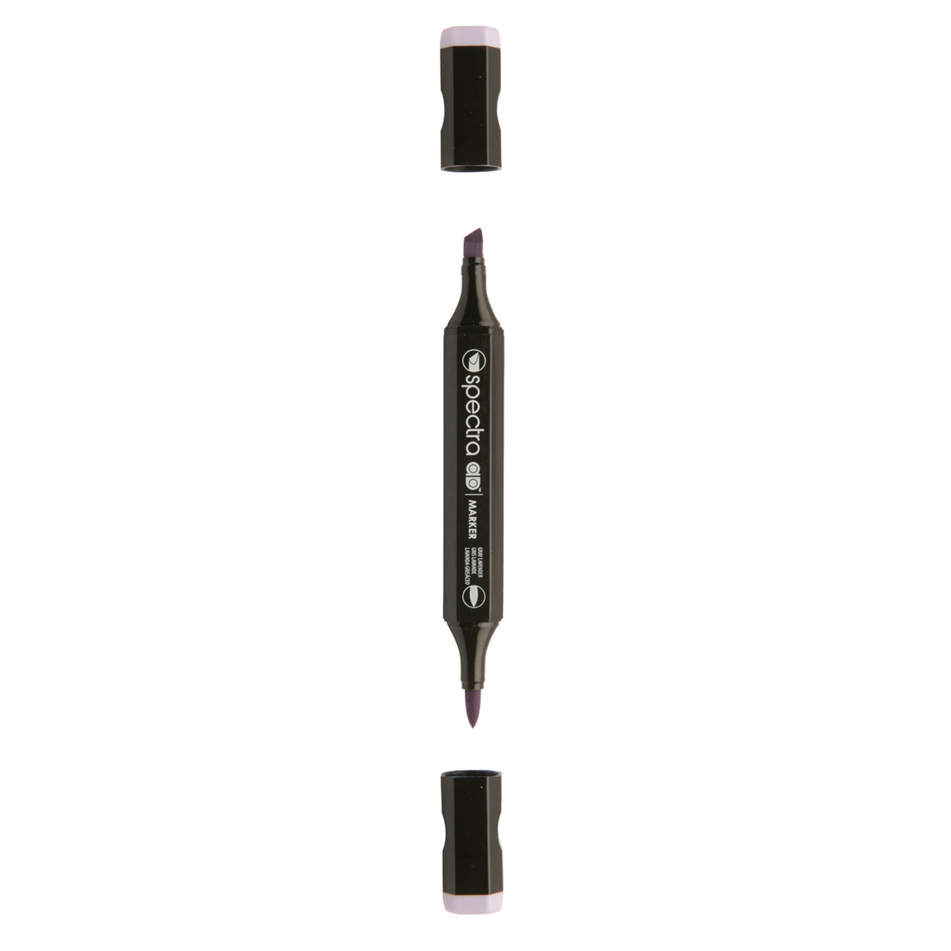 Spectra AD Marker, Tri-Nib & Brush Dual-Tip, Violet Color Family
