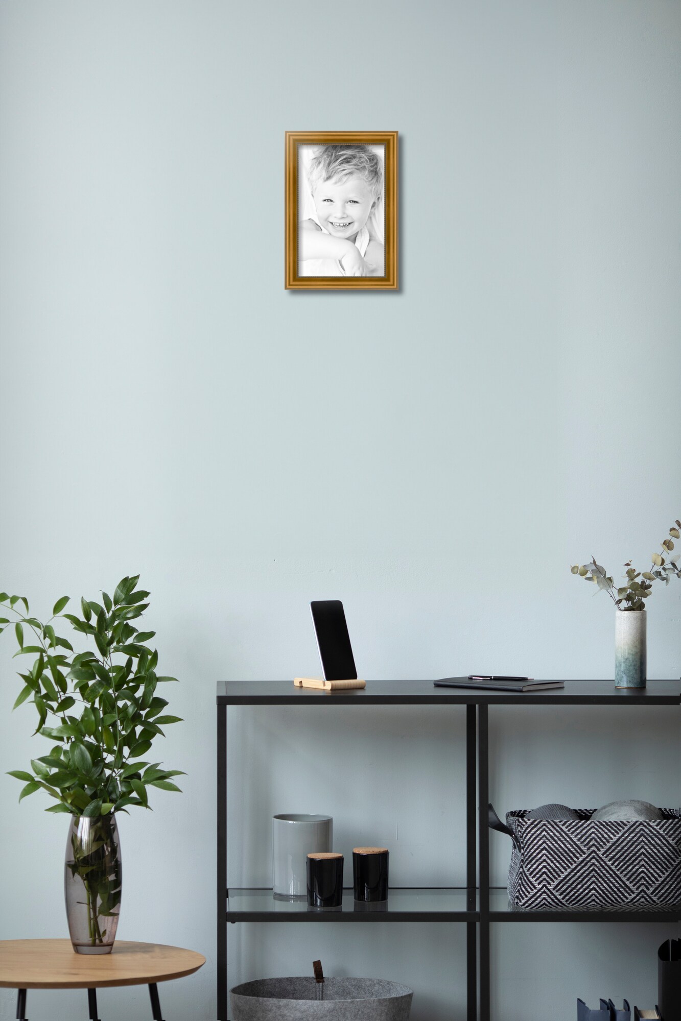 ArtToFrames 8x12 Inch Picture Frame, This 1.25 Inch Custom Wood Poster Frame is Available in Multiple Colors, Great for Your Art or Photos - Comes with Regular Glass and Corrugated Backing (A101EA)